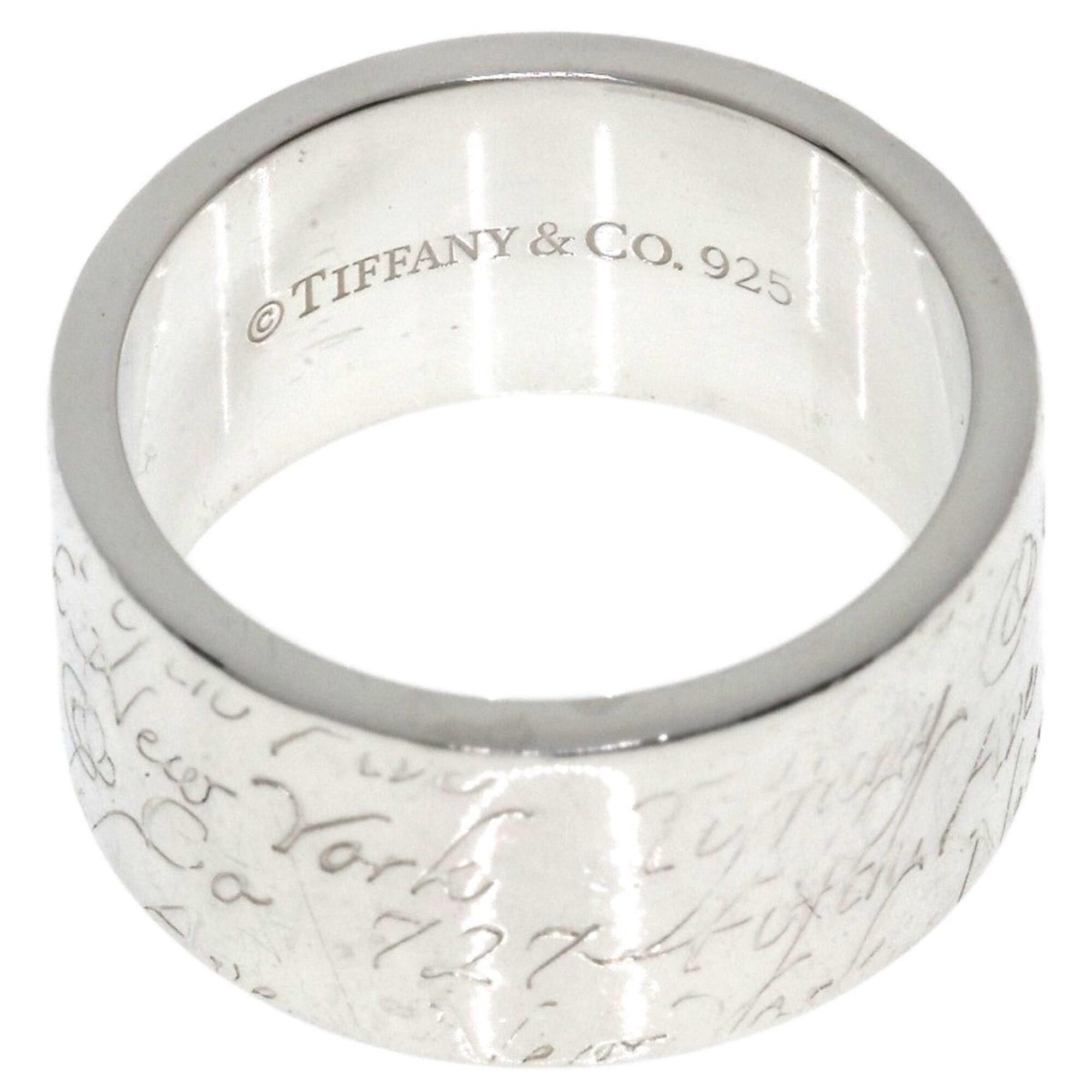 Tiffany & Co. Tiffany & Co. Notes Wide Ring, Silver, Women's Ring Size ONE SIZE - 4 Thumbnail