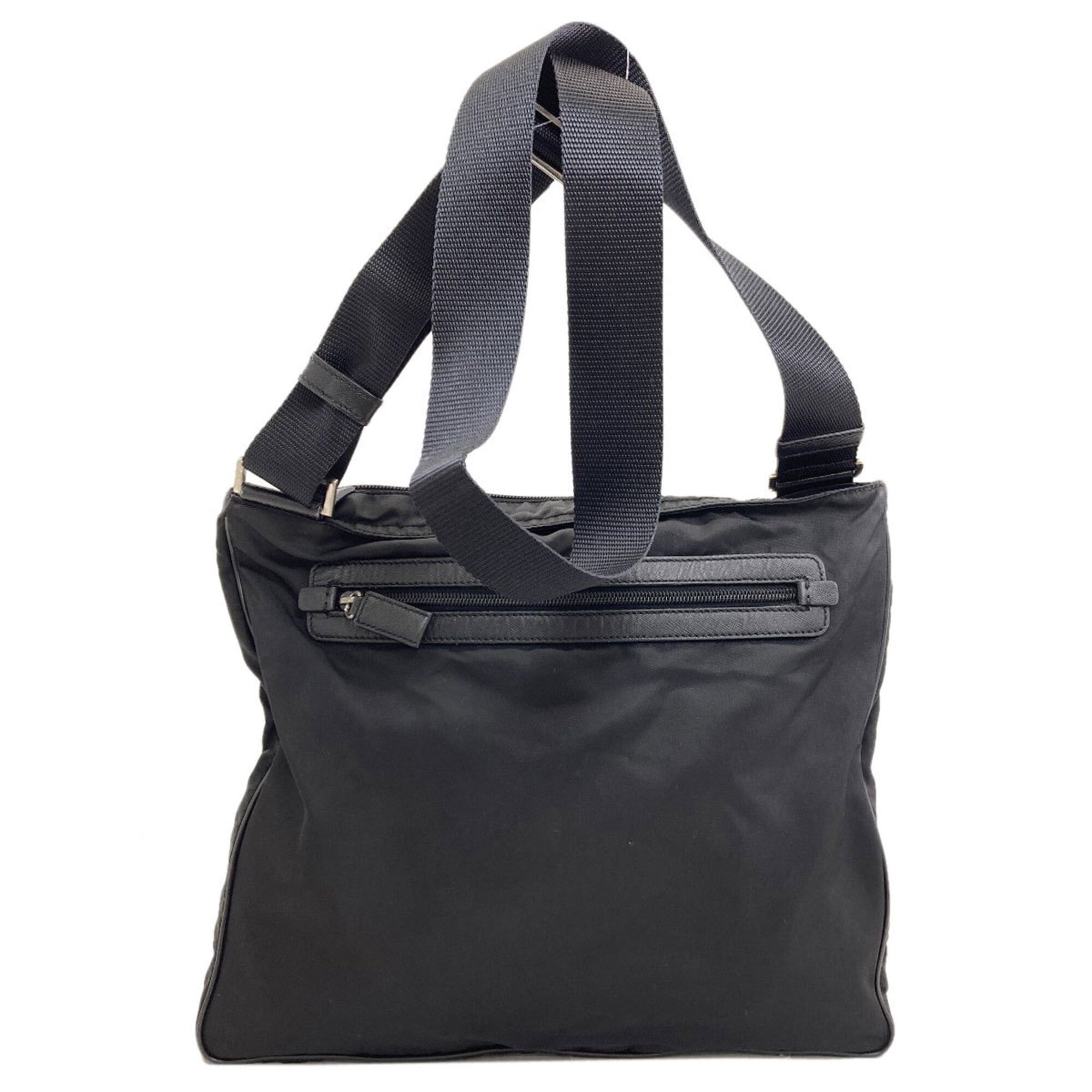 Prada Prada logo hardware shoulder bag, nylon material, women's. Size ONE SIZE - 2 Thumbnail