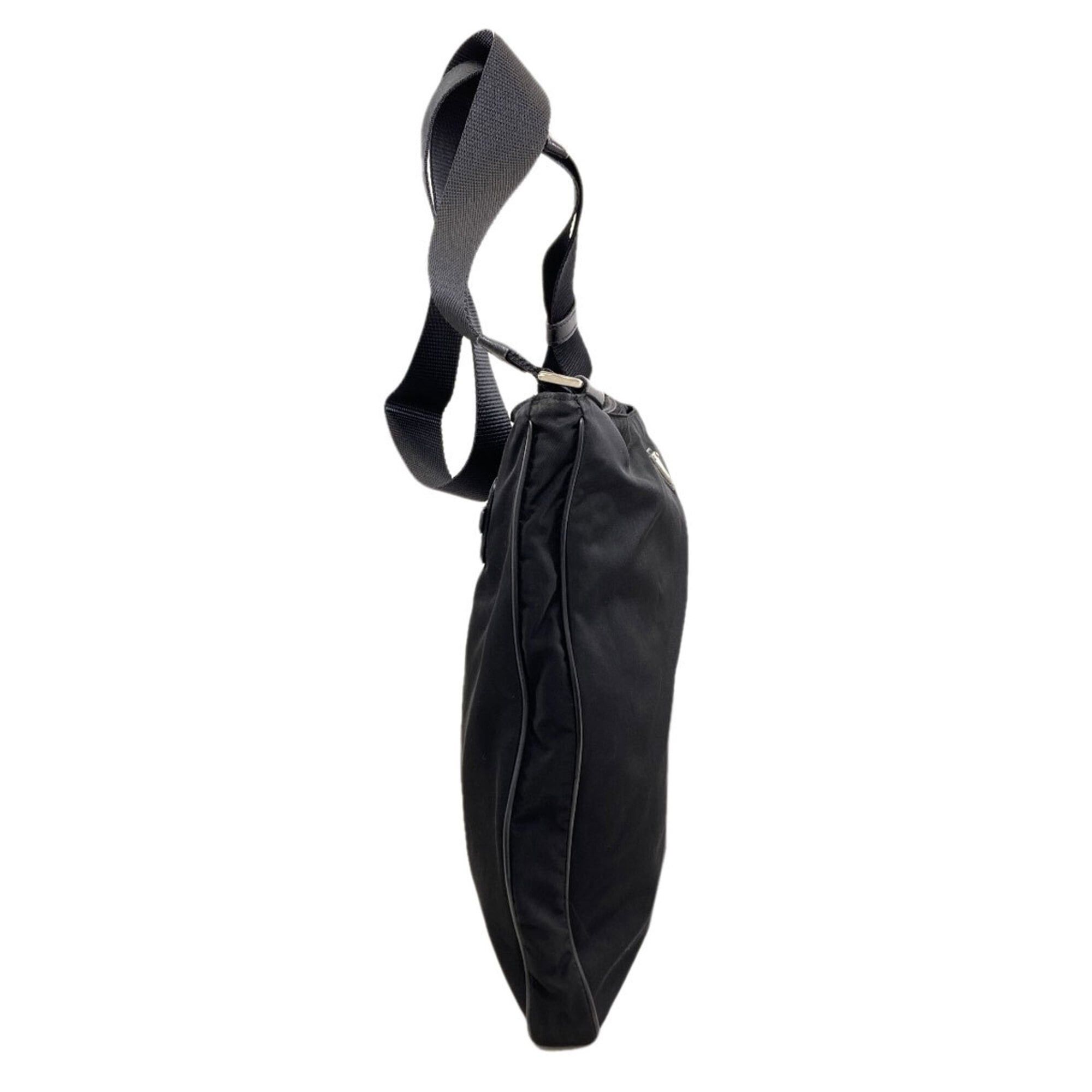 Prada Prada logo hardware shoulder bag, nylon material, women's. Size ONE SIZE - 3 Thumbnail