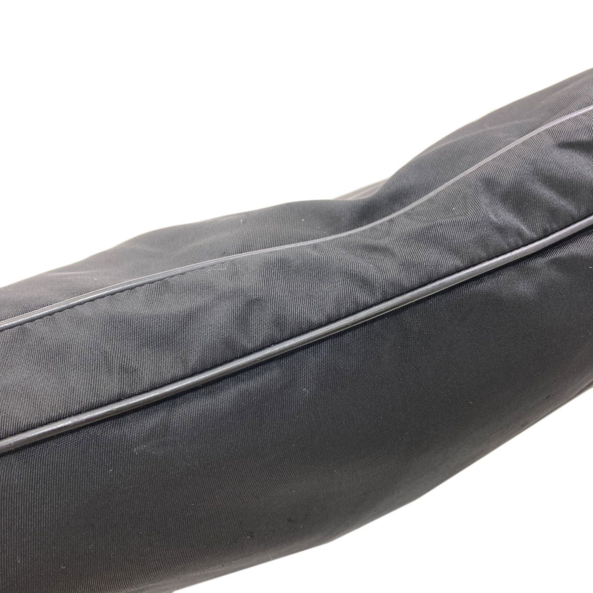 Prada Prada logo hardware shoulder bag, nylon material, women's. Size ONE SIZE - 14 Thumbnail