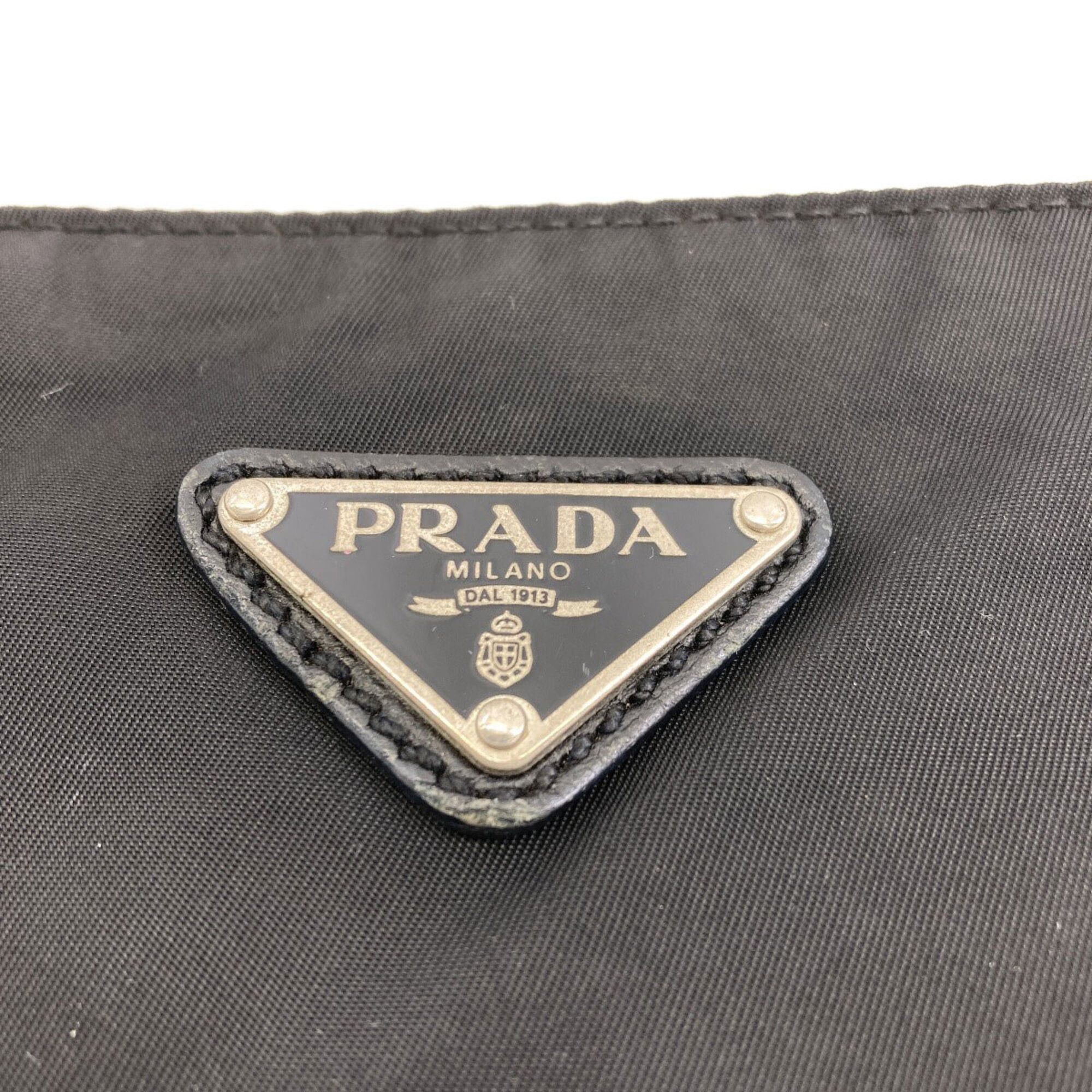 Prada Prada logo hardware shoulder bag, nylon material, women's. Size ONE SIZE - 8 Thumbnail