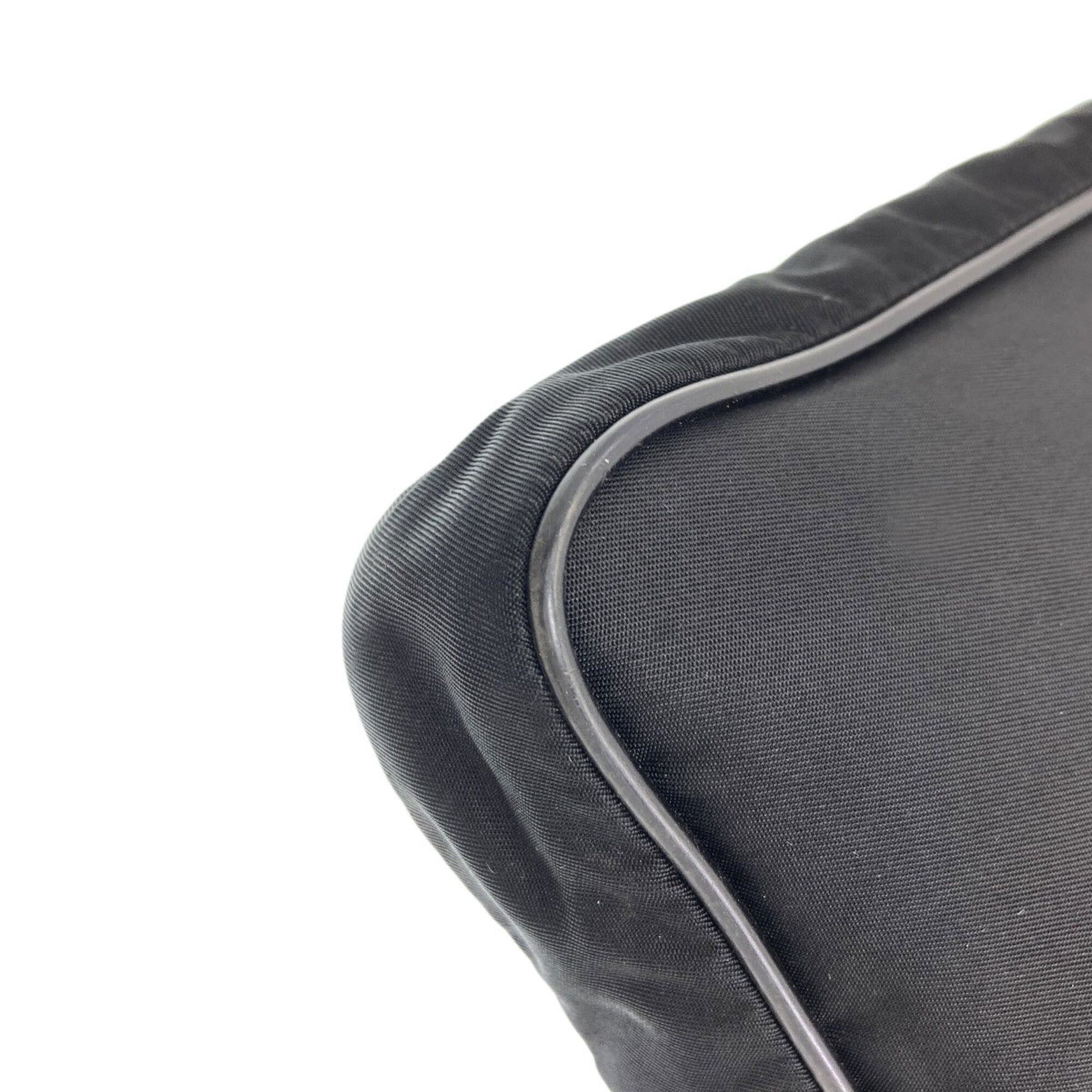 Prada Prada logo hardware shoulder bag, nylon material, women's. Size ONE SIZE - 23 Thumbnail