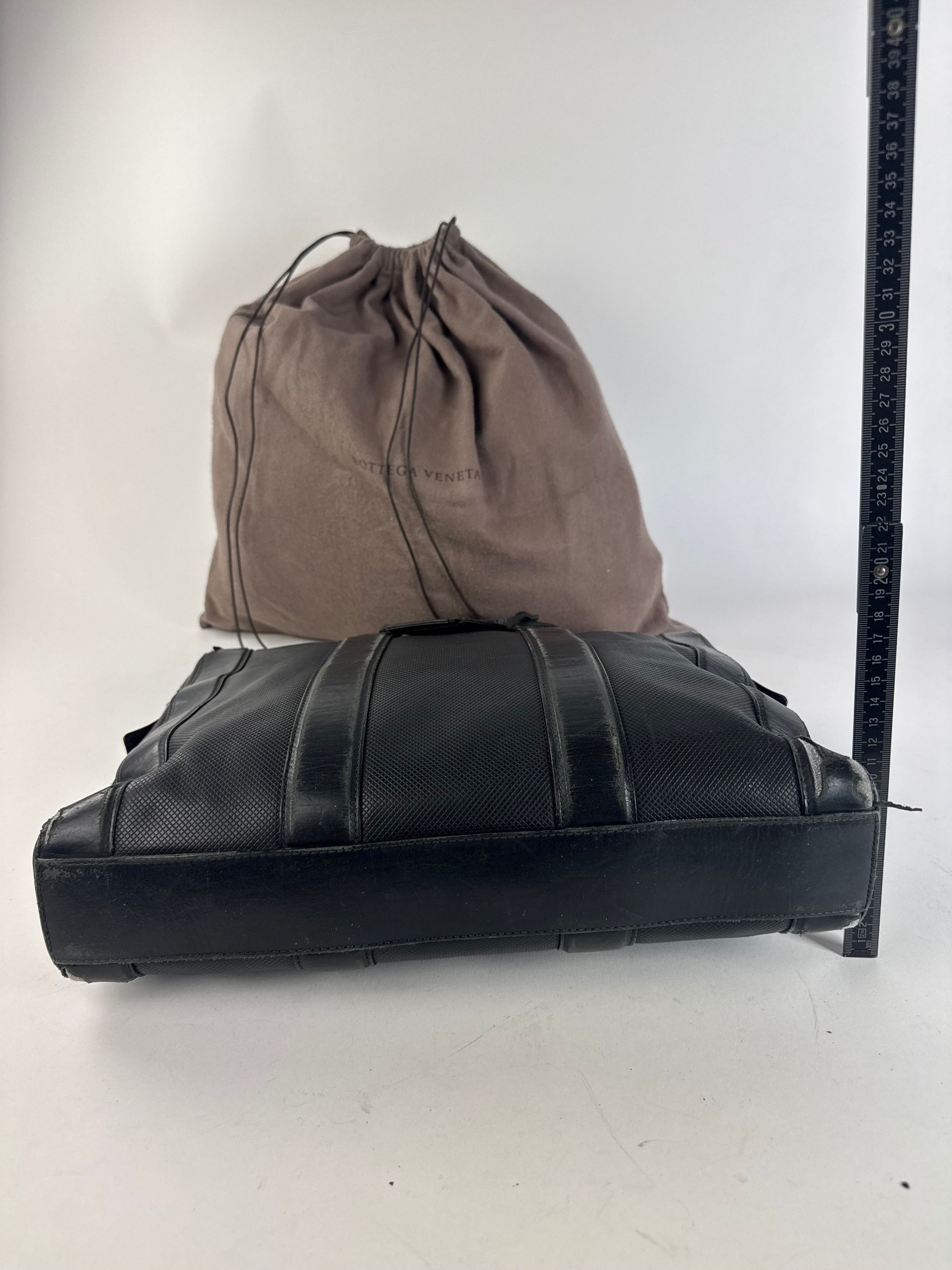 Bottega Veneta Perforated Leather Large Tote Bag Black Size ONE SIZE - 11 Thumbnail
