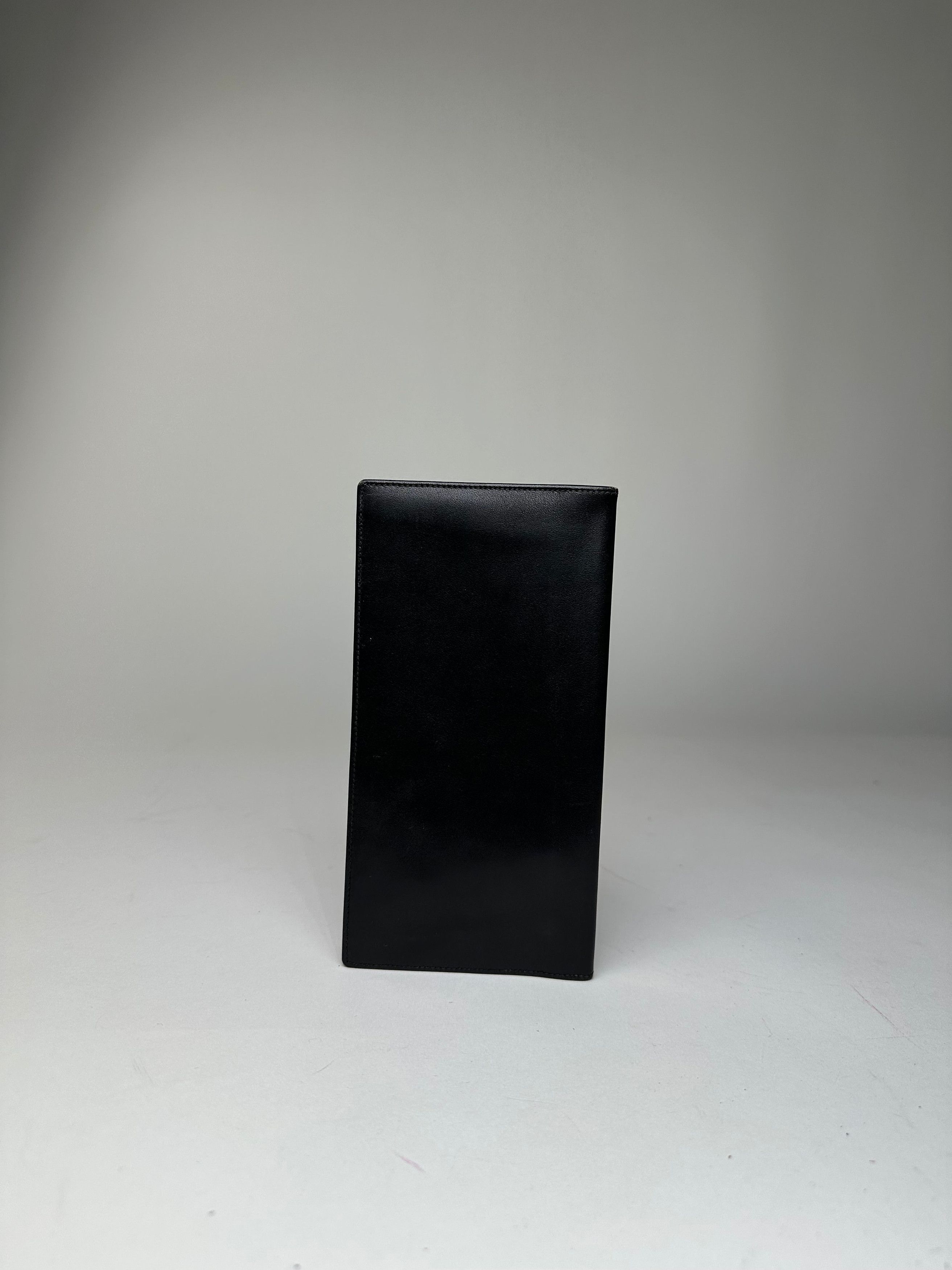 Givenchy Vintage 4G Logo Leather Long Wallet Black Size ONE SIZE - 10 Thumbnail