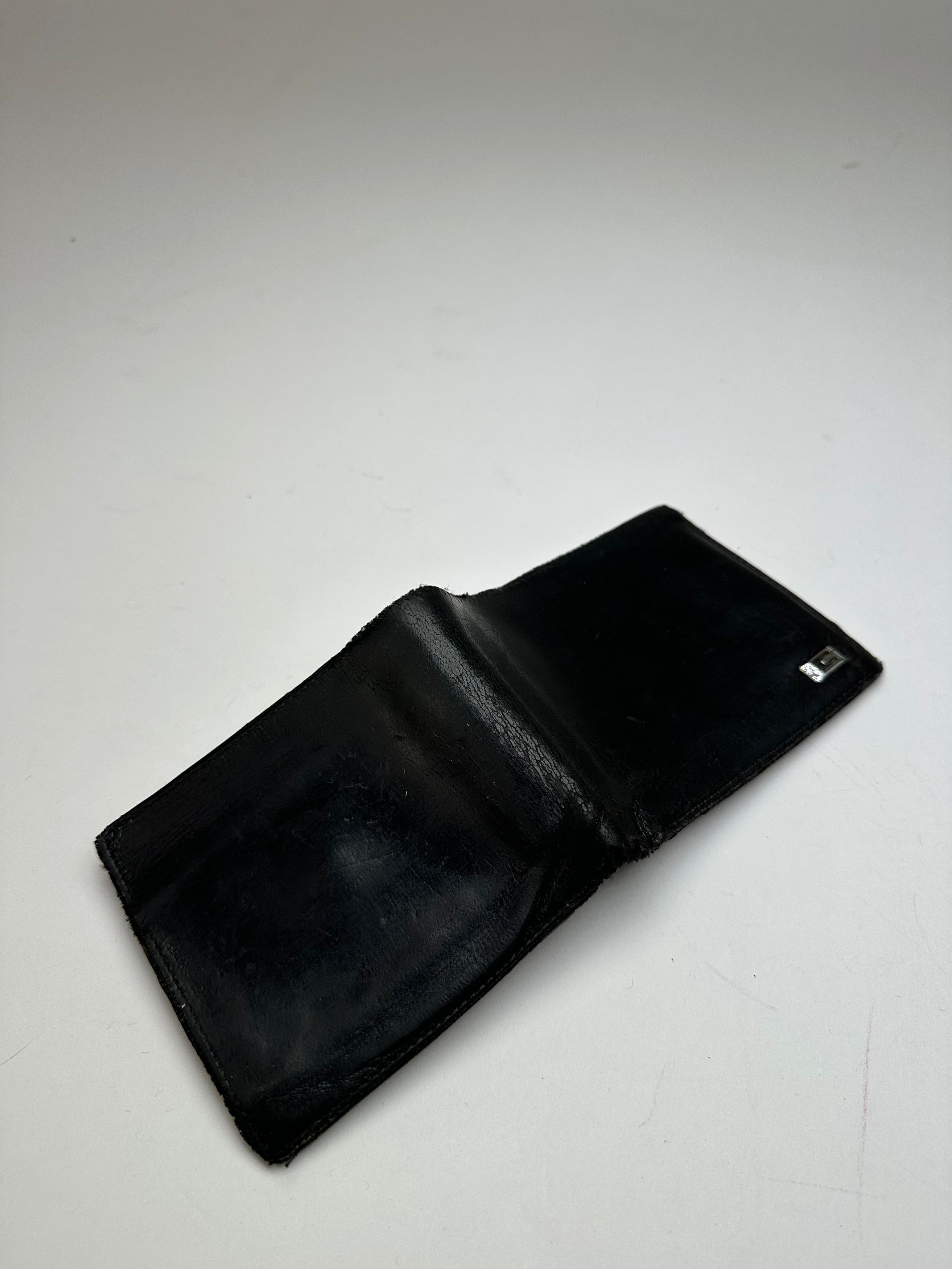 Gucci Vintage Leather Bifold Wallet Black Size ONE SIZE - 6 Thumbnail
