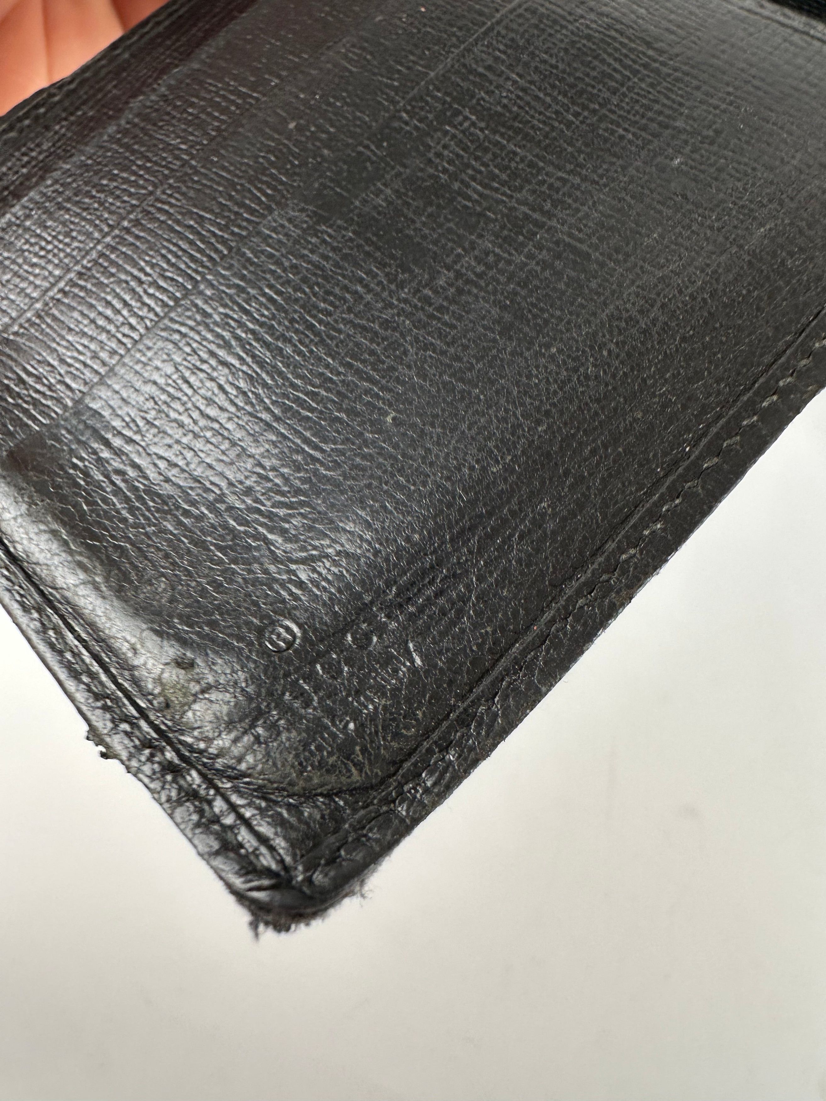 Gucci Vintage Leather Bifold Wallet Black Size ONE SIZE - 5 Thumbnail