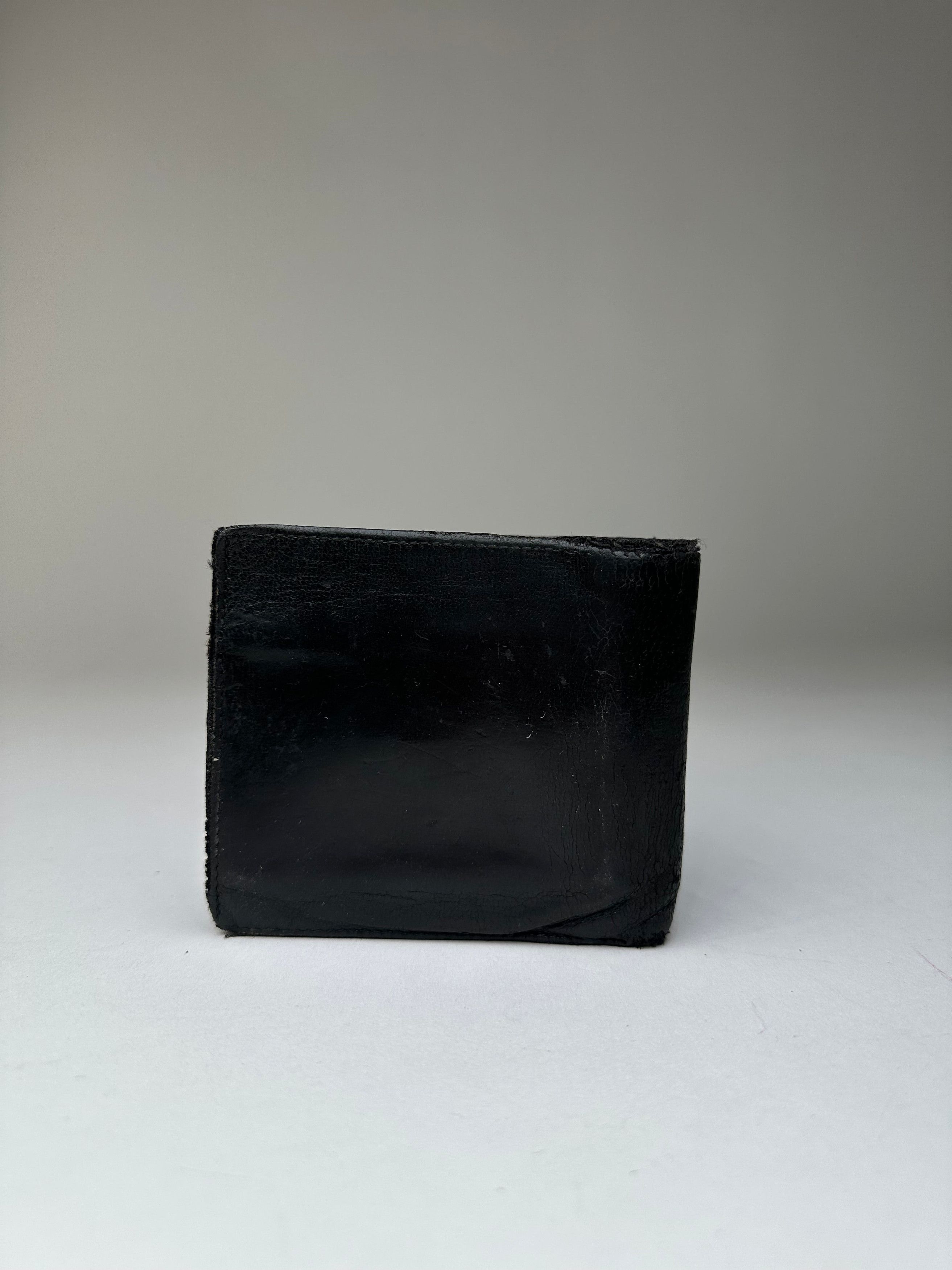 Gucci Vintage Leather Bifold Wallet Black Size ONE SIZE - 2 Thumbnail