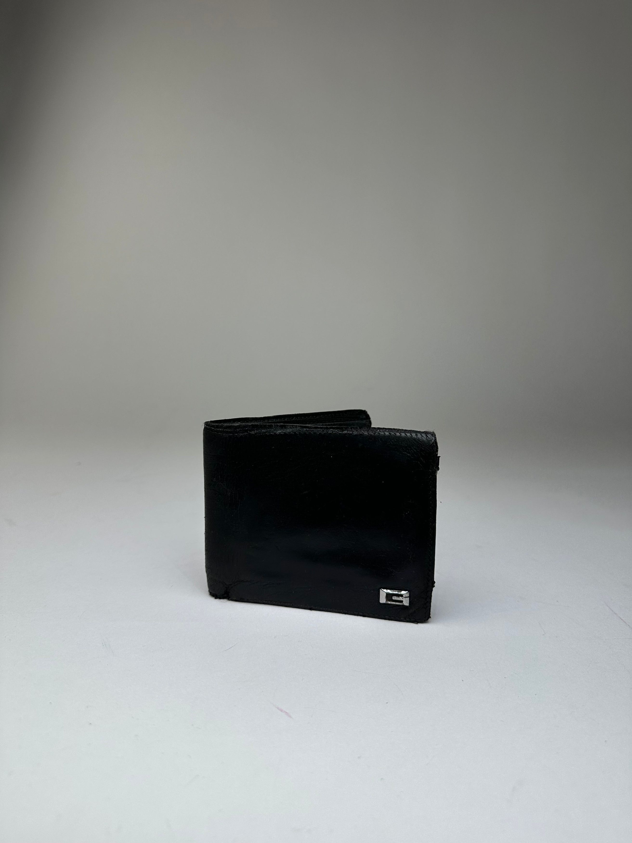 Gucci Vintage Leather Bifold Wallet Black Size ONE SIZE - 11 Thumbnail