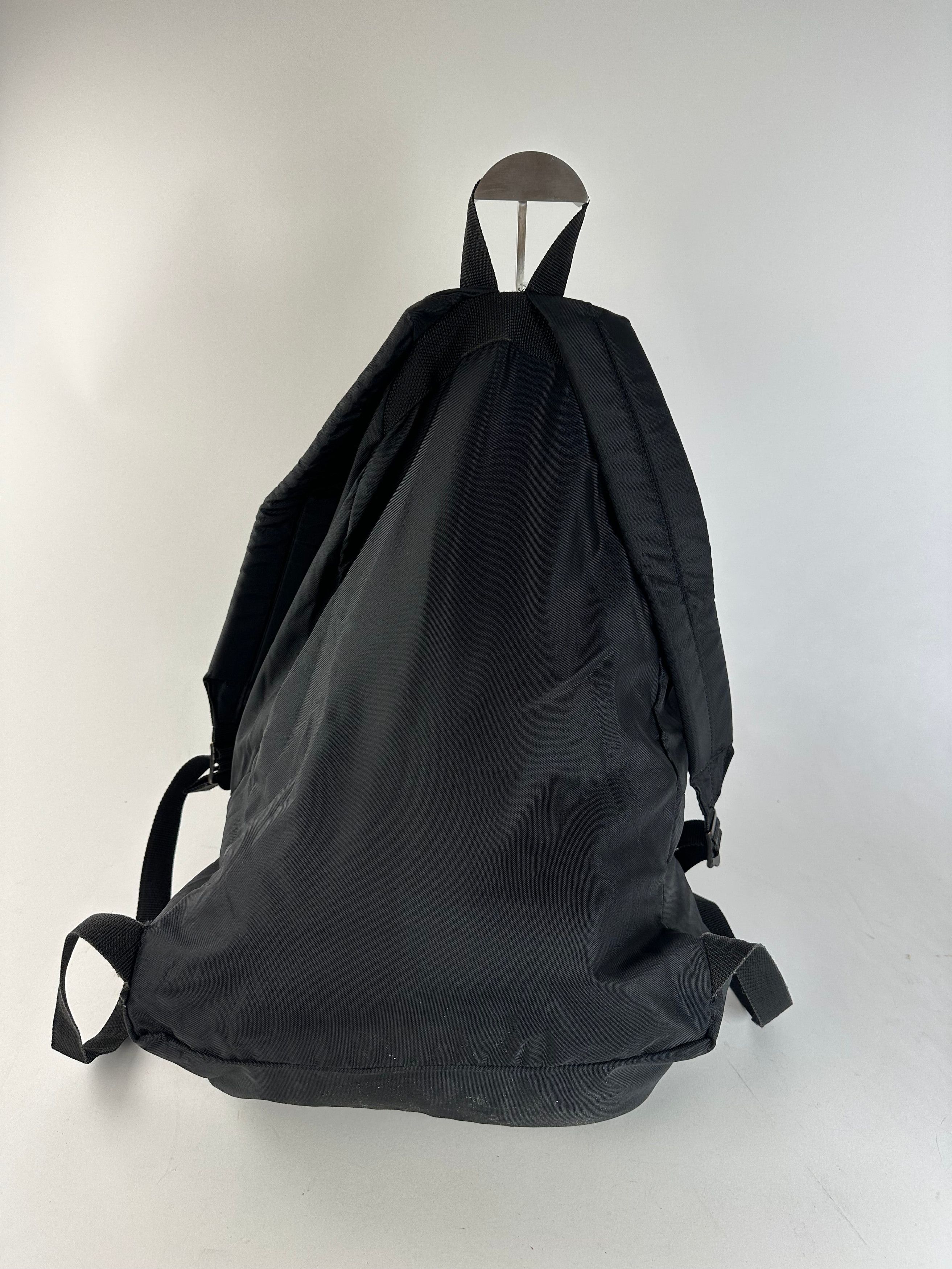 Comme des Garcons CDG Nylon Backpack Black Triple Logo Size ONE SIZE - 10 Thumbnail