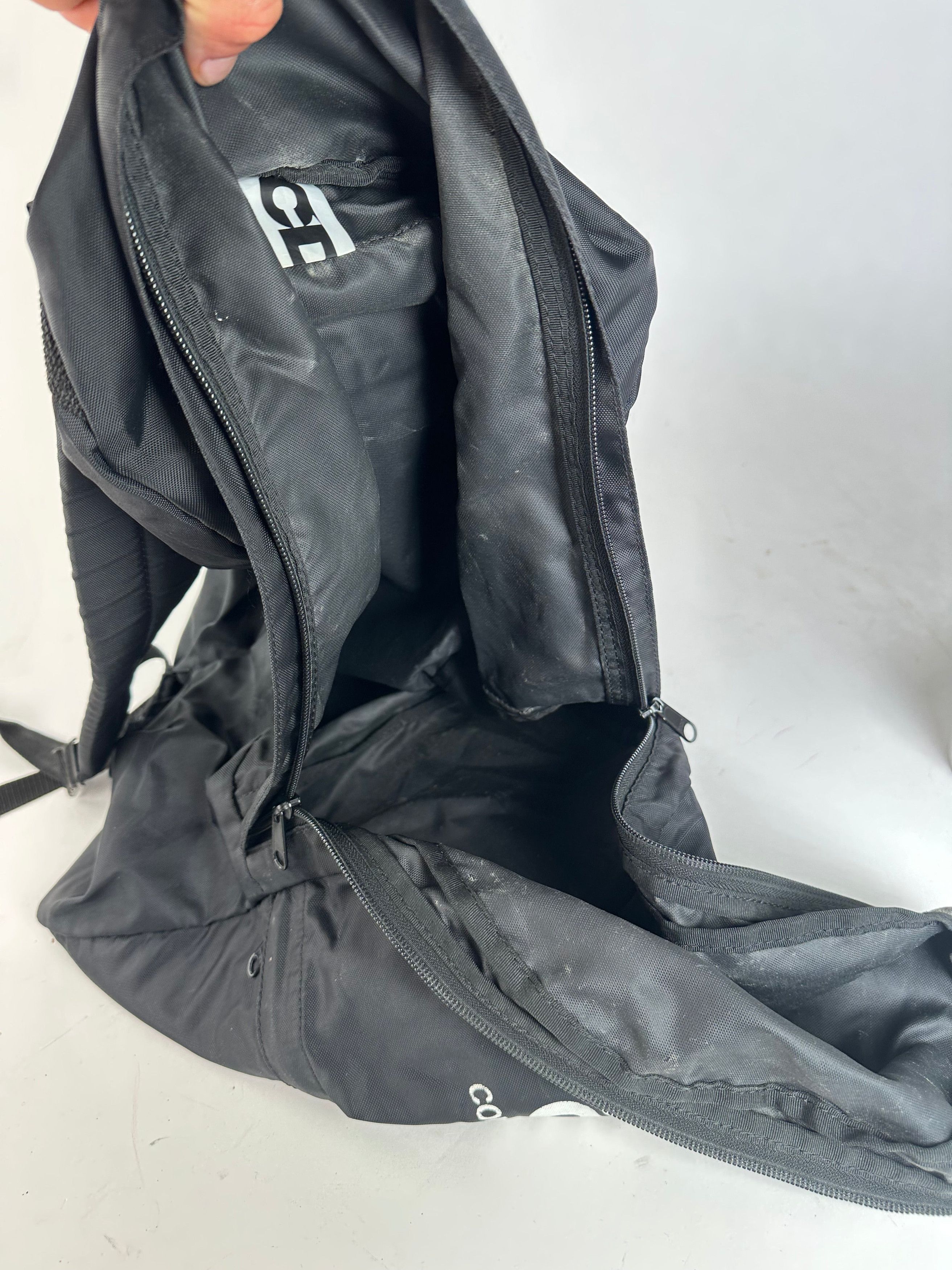 Comme des Garcons CDG Nylon Backpack Black Triple Logo Size ONE SIZE - 2 Thumbnail