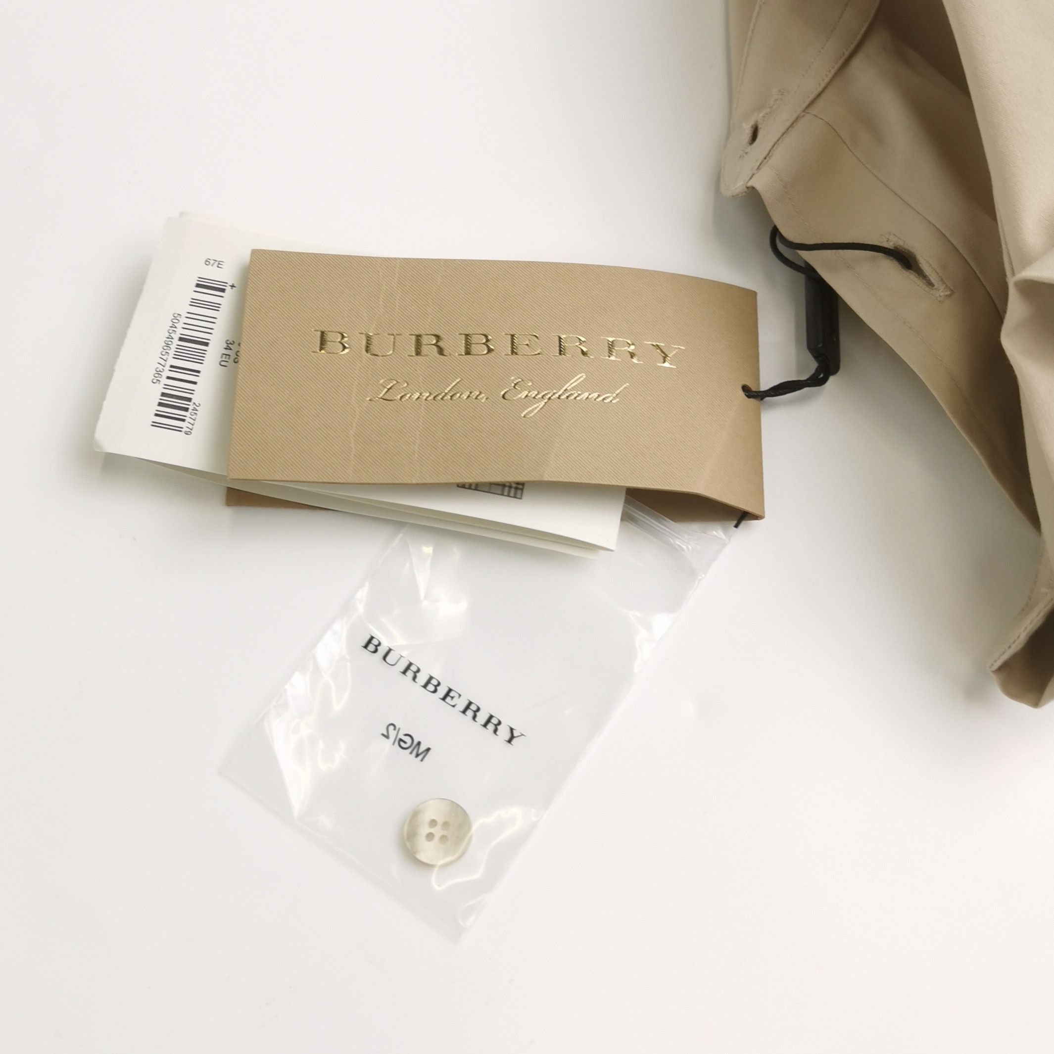 Burberry Burberry Women 0 Button Ups Size XS / US 0-2 / IT 36-38 - 4 Thumbnail