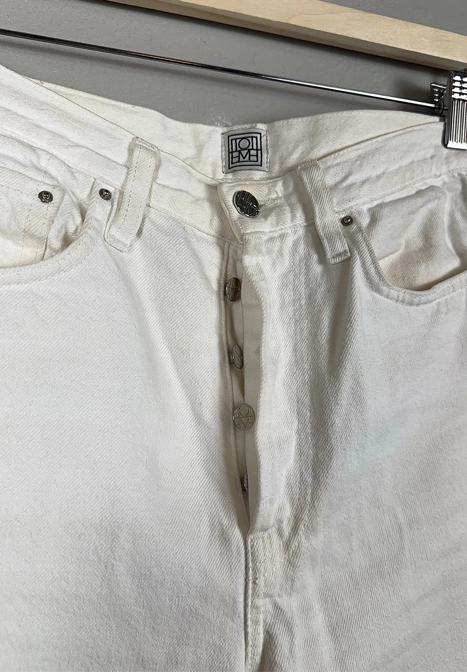 Toteme Toteme Classic Cut Denim Jeans Size 26" / US 2 / IT 38 - 6 Thumbnail