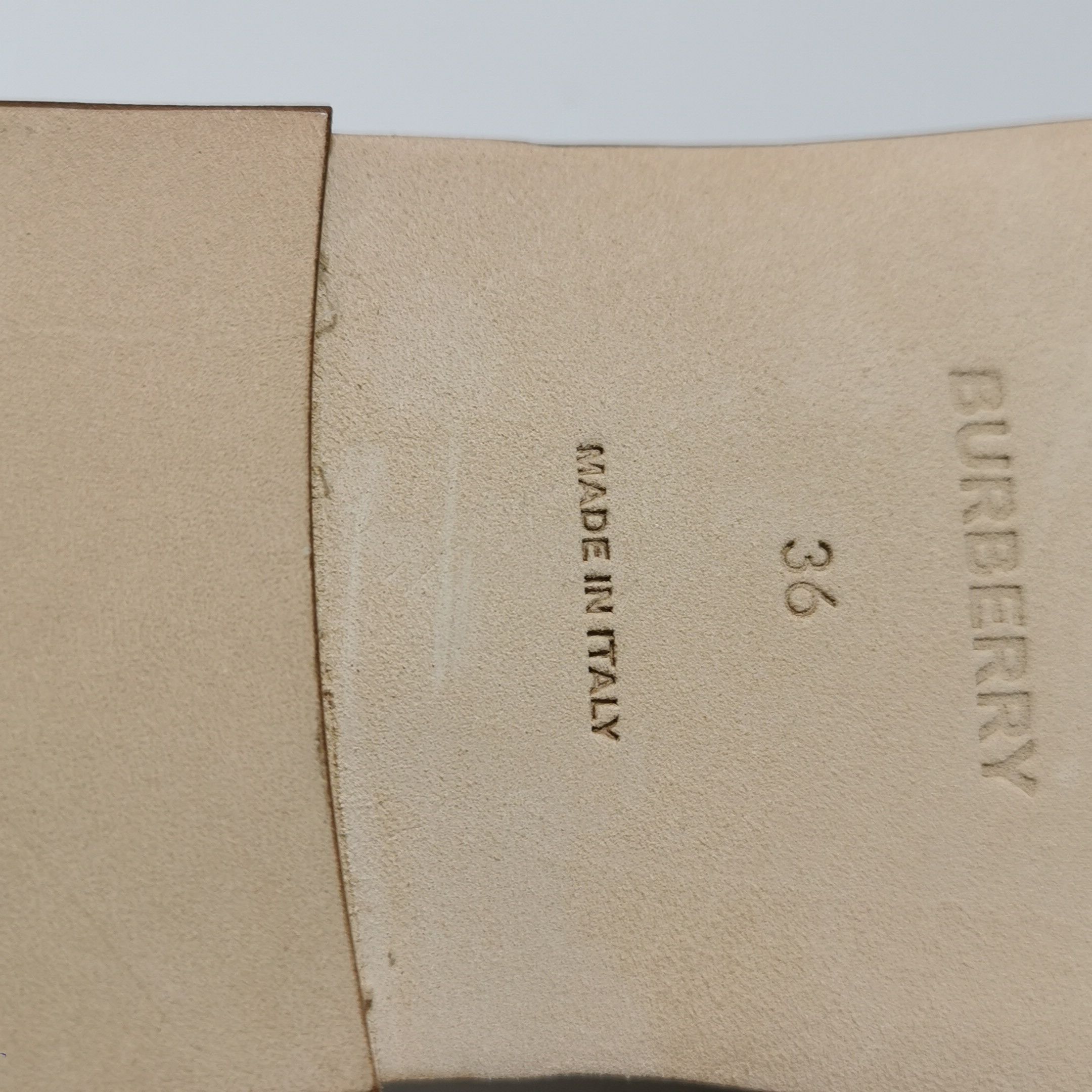 Burberry Burberry Women 6 Sandals Size US 6 / IT 36 - 11 Thumbnail
