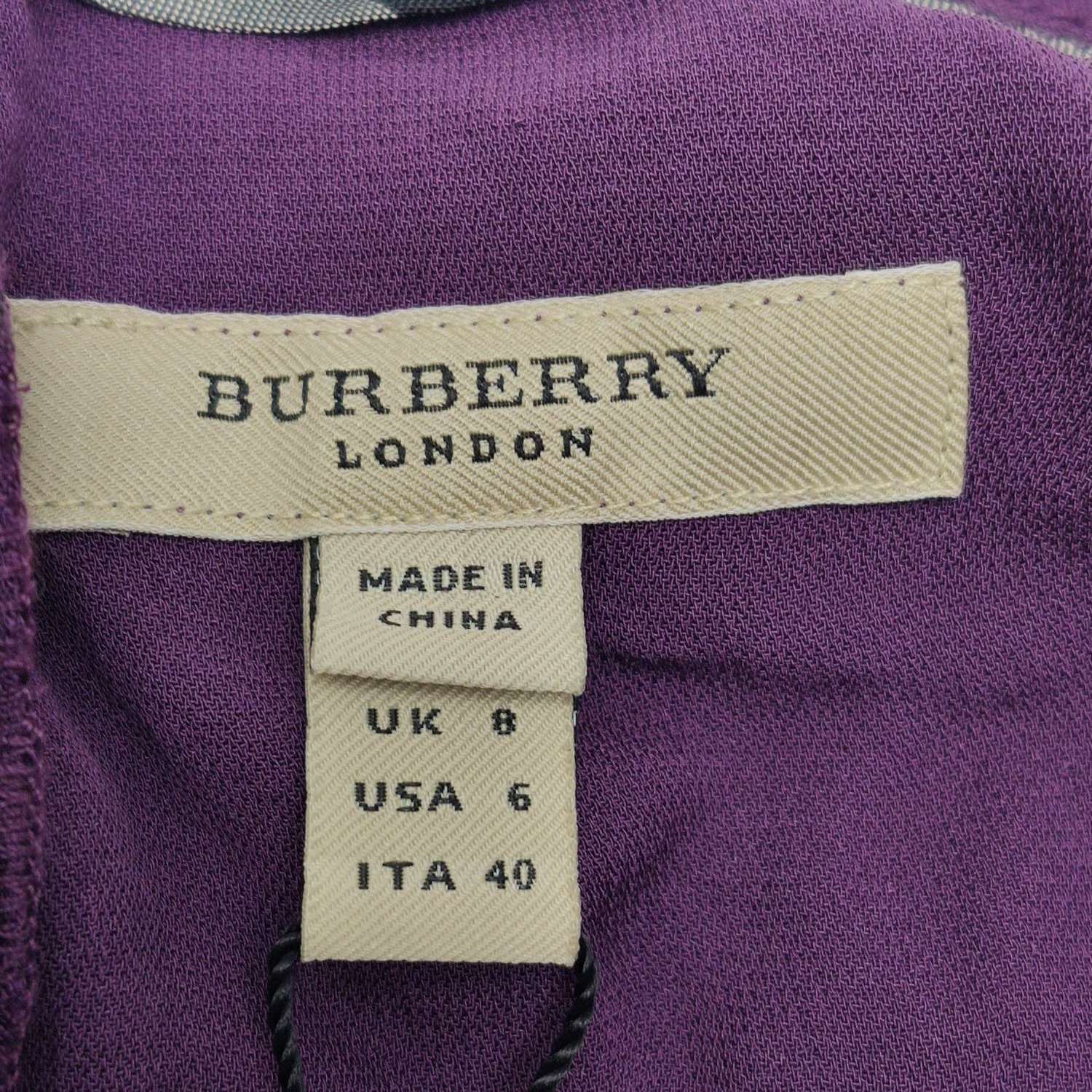 Burberry Burberry Women s Short Sleeve Shirts Size S / US 4 / IT 40 - 4 Thumbnail