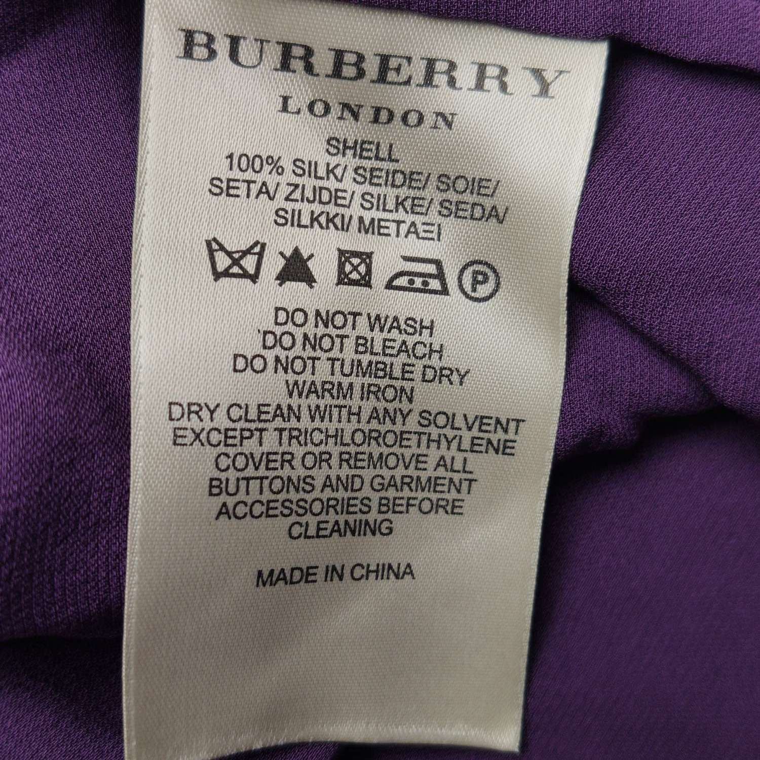 Burberry Burberry Women s Short Sleeve Shirts Size S / US 4 / IT 40 - 6 Thumbnail