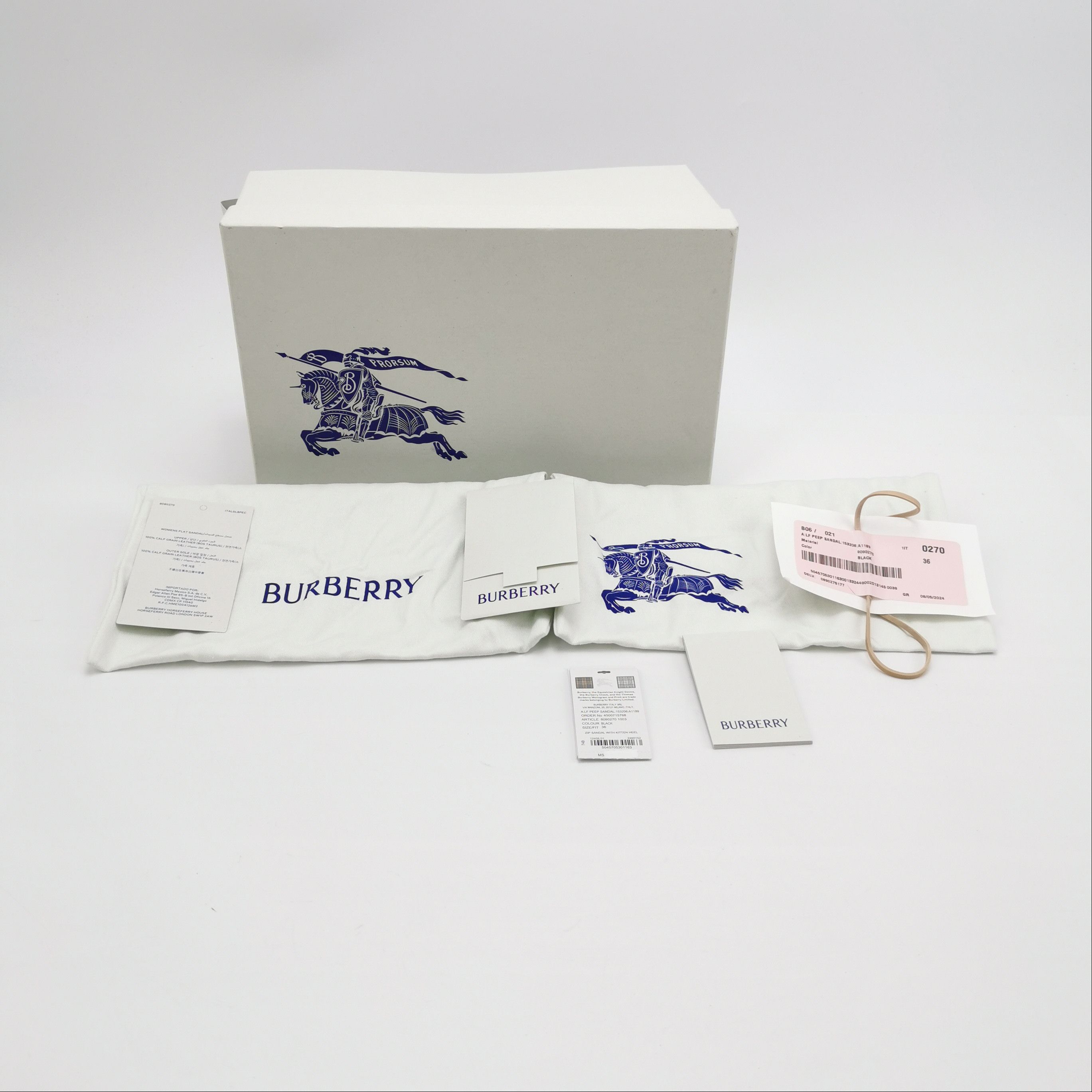 Burberry Burberry Women 6 Sandals Size US 6 / IT 36 - 6 Thumbnail
