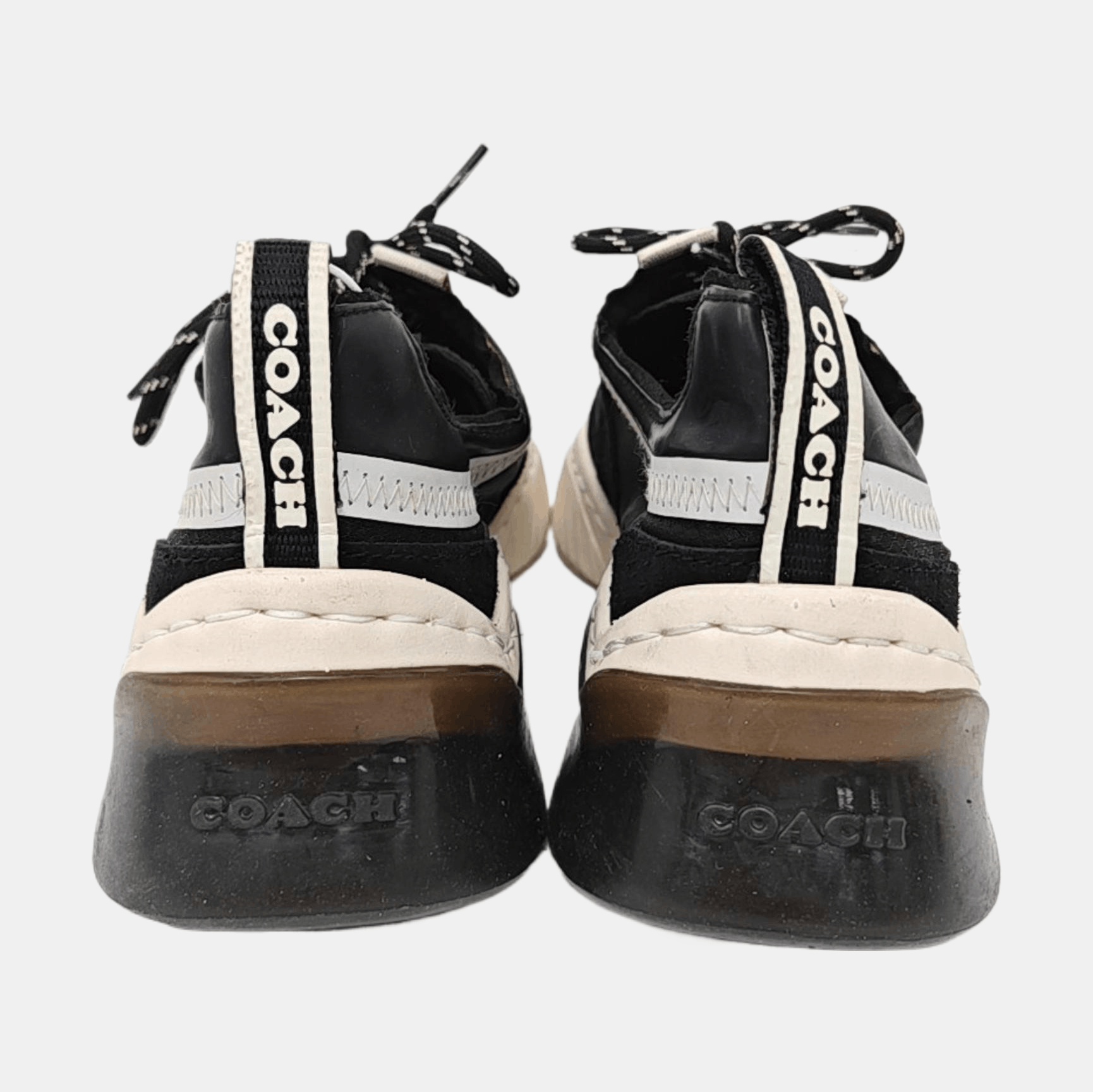 Coach Coach Suede & Leather Low-Top Sneakers 41 Size US 8 / EU 41 - 4 Thumbnail
