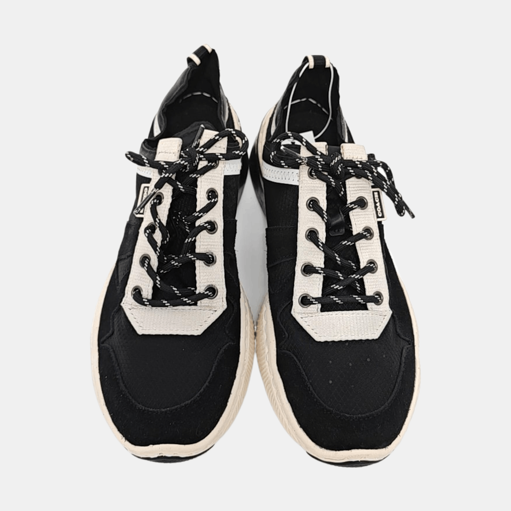 Coach Coach Suede & Leather Low-Top Sneakers 41 Size US 8 / EU 41 - 3 Thumbnail