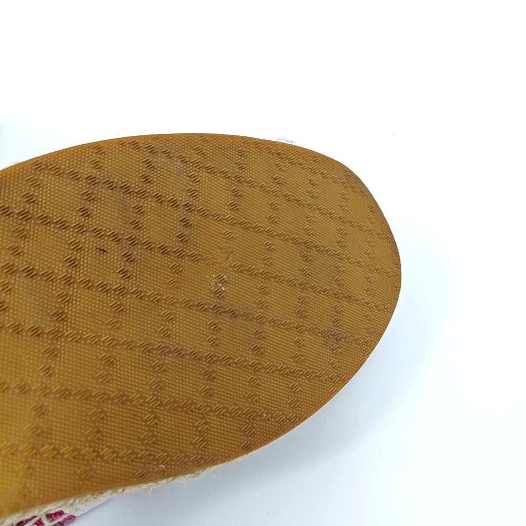 Gucci Gucci Striped Bee & Flower Canvas Espadrilles Size 7 Size US 7 / EU 40 - 11 Thumbnail