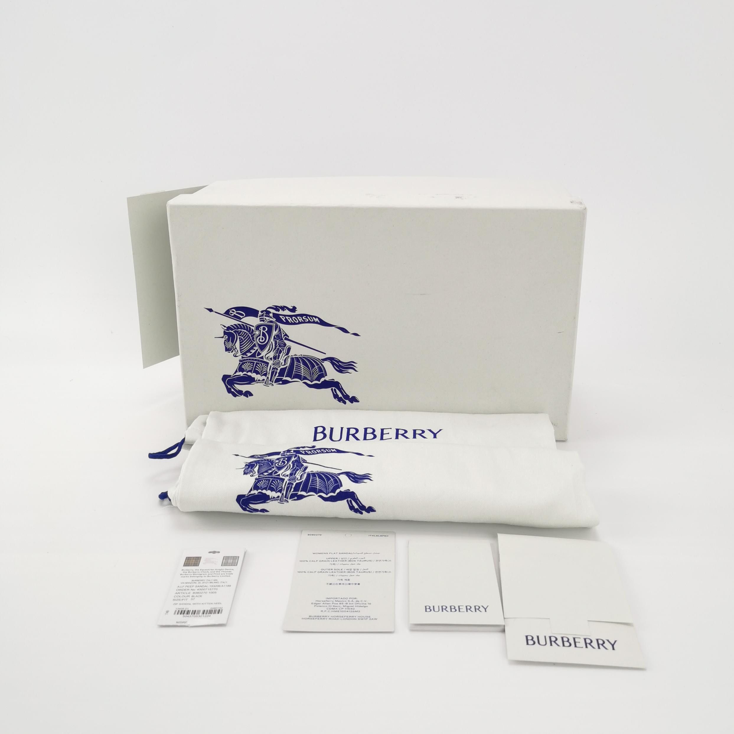Burberry Burberry Women 7 Sandals Size US 7 / IT 37 - 6 Thumbnail