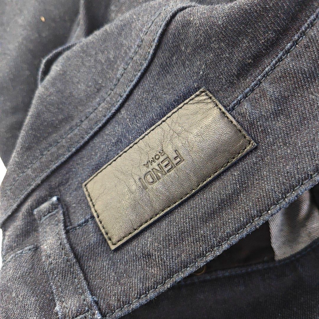 Fendi Fendi Monster Eye Dark Wash Jeans 31 Size US 31 - 5 Thumbnail