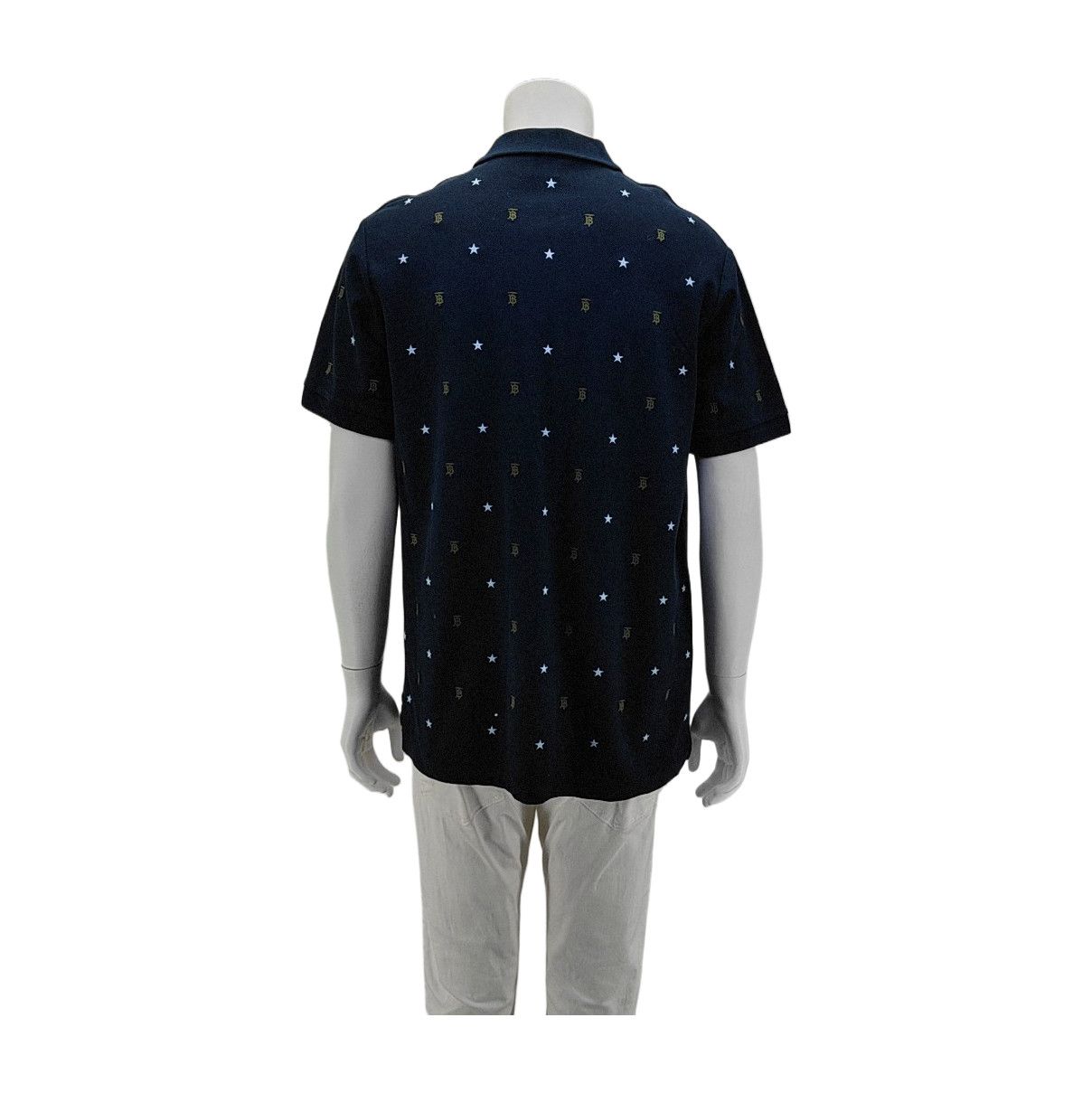 Burberry Burberry Monogram Star Embroidered Polo Shirt XL Size US XL / EU 56 / 4 - 2 Thumbnail