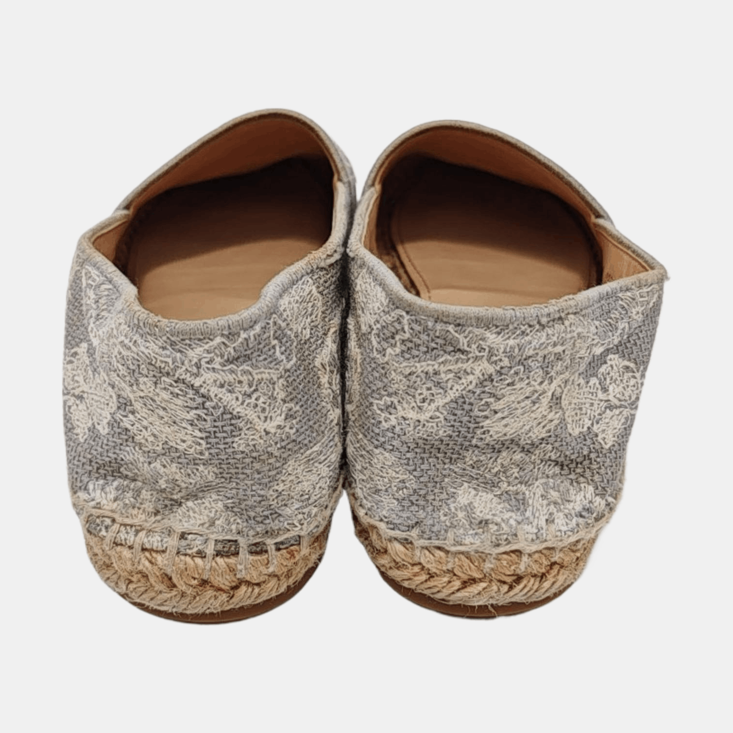 Dior Dior Toile de Jouy Embroidered Espadrilles 38 Size US 5.5 / EU 38 - 4 Thumbnail