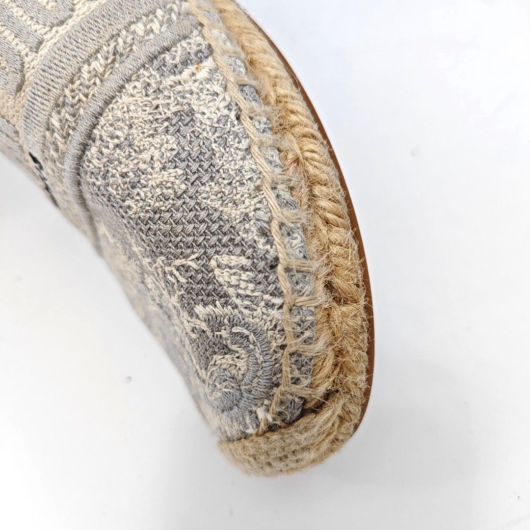 Dior Dior Toile de Jouy Embroidered Espadrilles 38 Size US 5.5 / EU 38 - 9 Thumbnail