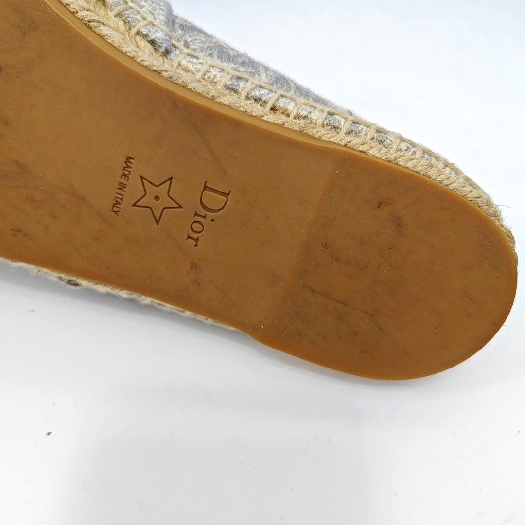 Dior Dior Toile de Jouy Embroidered Espadrilles 38 Size US 5.5 / EU 38 - 13 Thumbnail