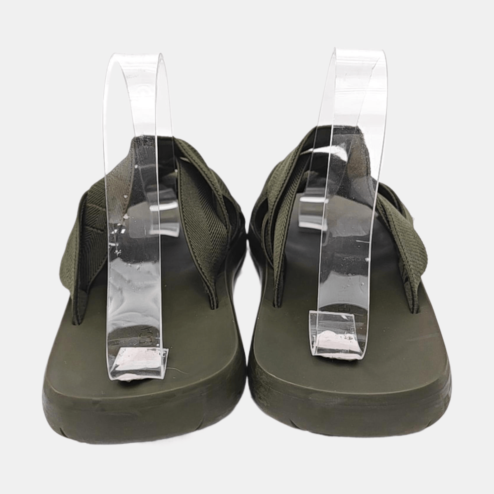 Bottega Veneta Bottega Veneta Green Woven Fabric Slides Size 42 Size US 9 / EU 42 - 4 Thumbnail