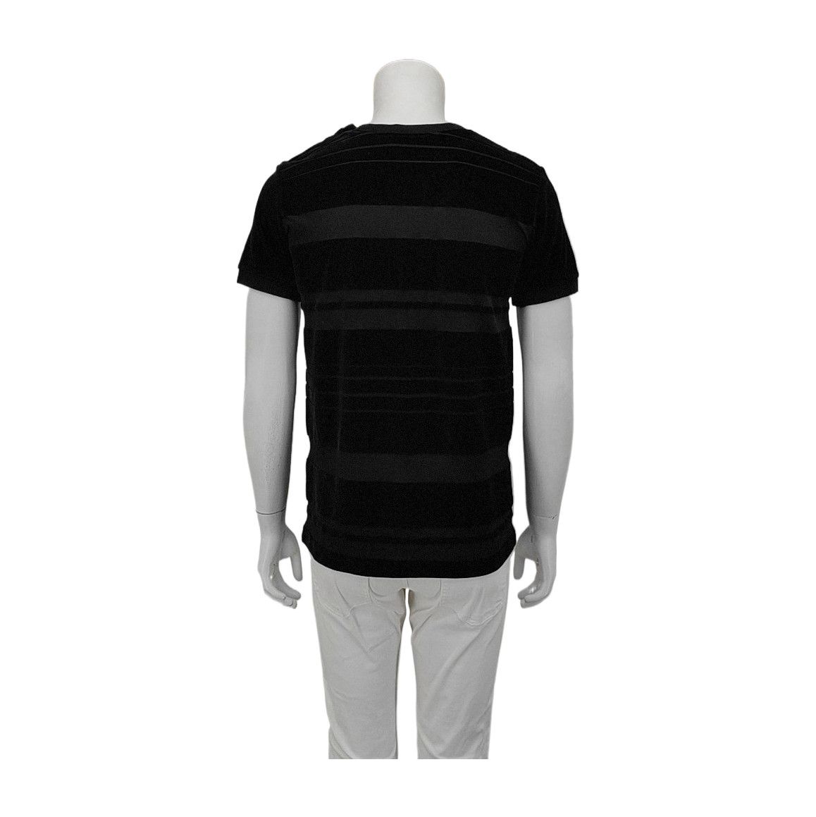 Balmain Balmain Striped Cotton T-Shirt Size L Size US L / EU 52-54 / 3 - 2 Thumbnail
