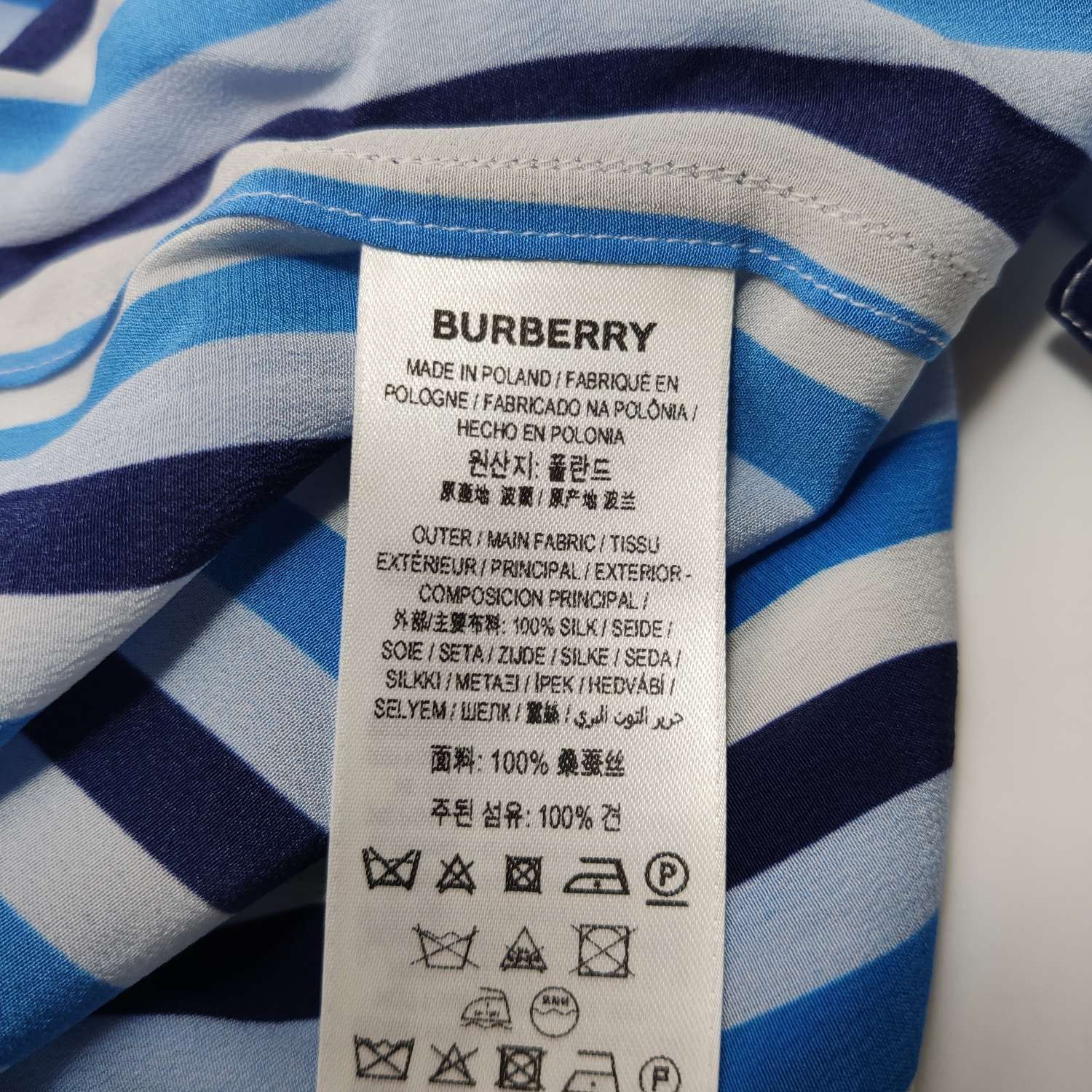 Burberry Burberry Women s Button Ups Size S / US 4 / IT 40 - 8 Thumbnail