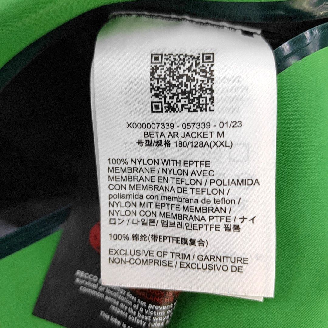 Arc'teryx Arc'teryx Beta AR Shell Jacket XXL Size US XXL / EU 58 / 5 - 5 Thumbnail