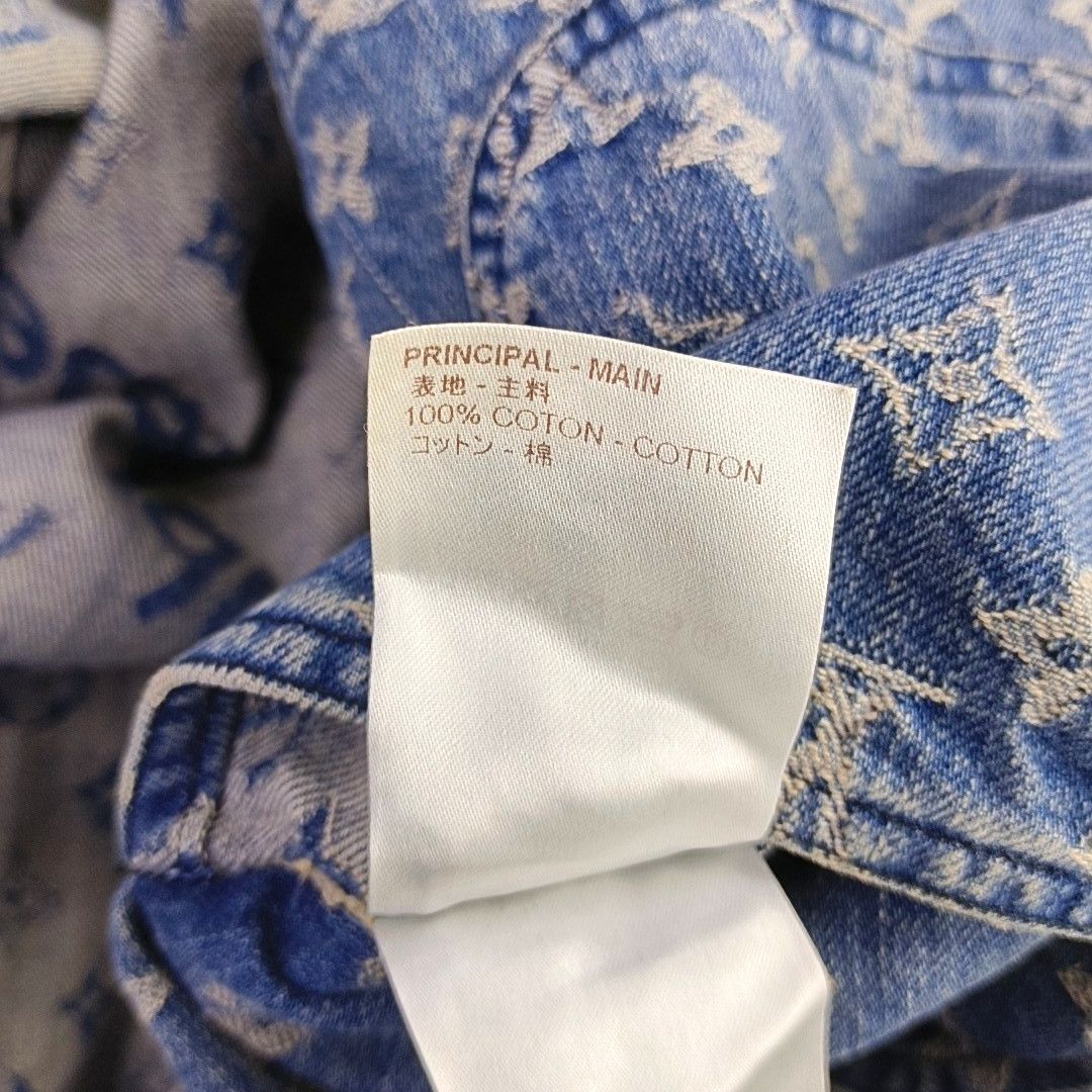 Louis Vuitton Louis Vuitton x Supreme Monogram Denim Jacket 50 Size US M / EU 48-50 / 2 - 3 Thumbnail