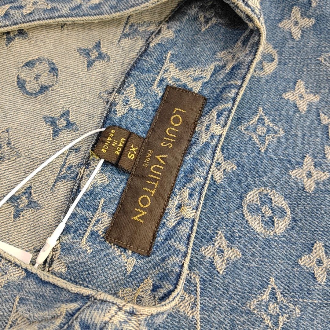 Louis Vuitton Louis Vuitton x Supreme Monogram Baseball Shirt XS Size US XS / EU 42 / 0 - 5 Thumbnail