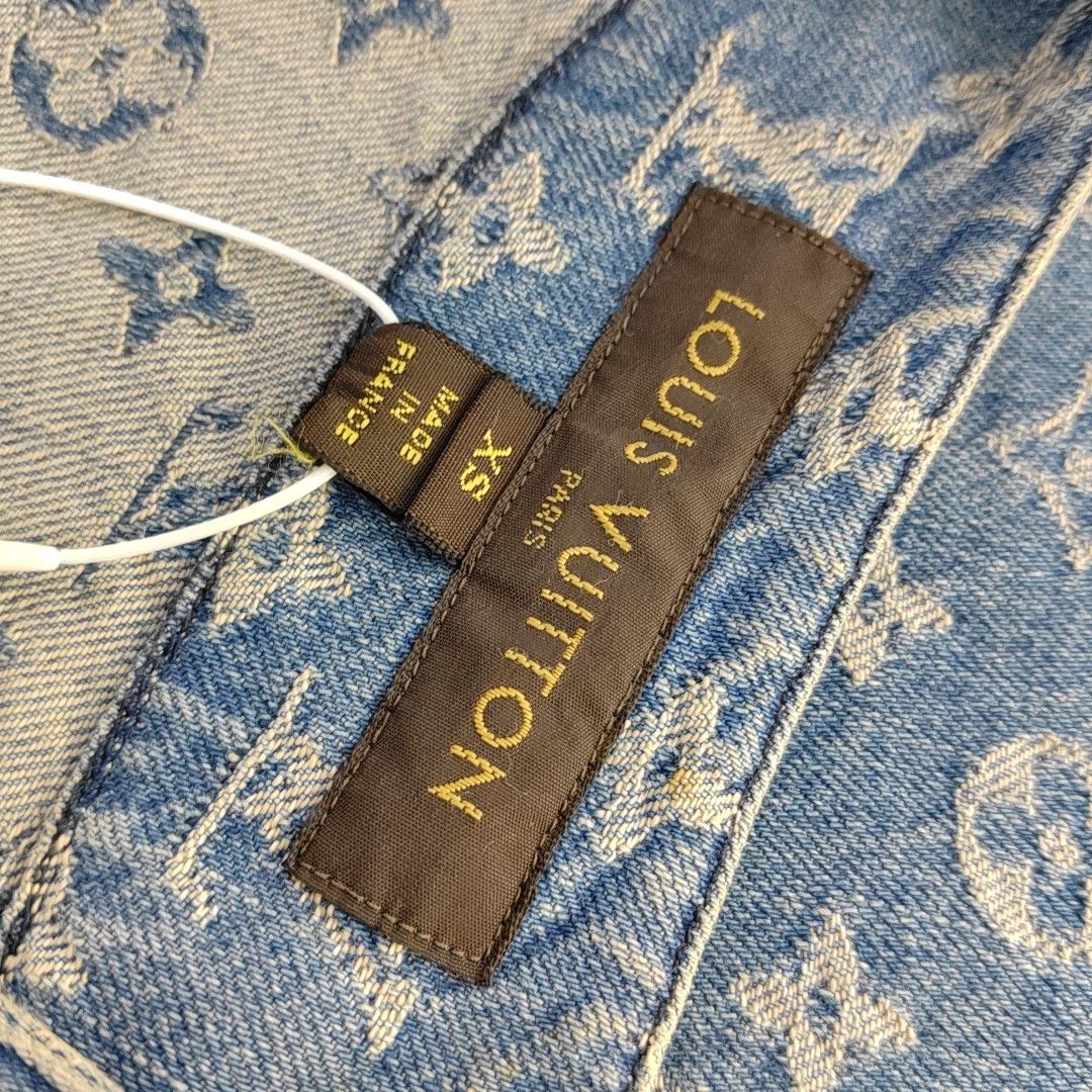 Louis Vuitton Louis Vuitton x Supreme Monogram Baseball Shirt XS Size US XS / EU 42 / 0 - 6 Thumbnail