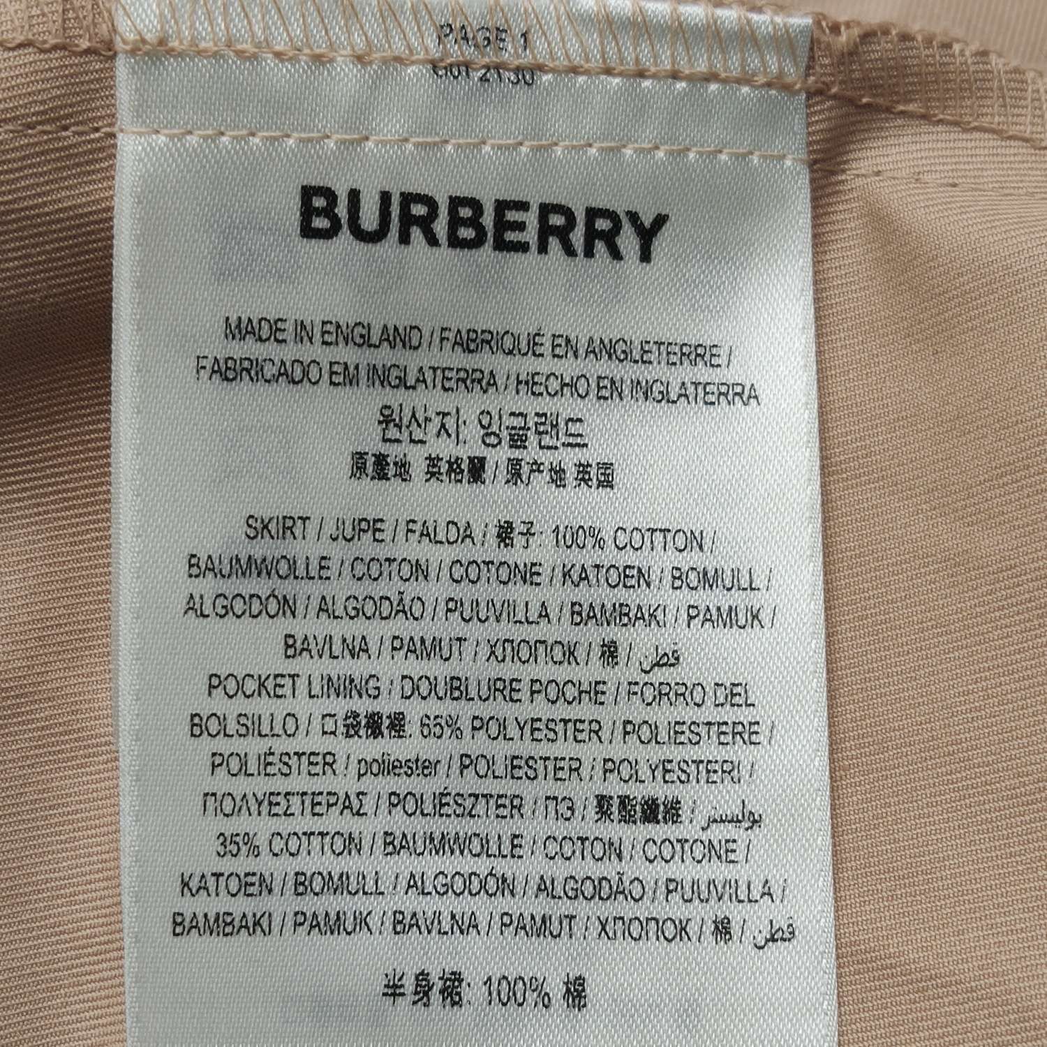 Burberry Burberry Women 2 Midi Skirts Size 26" / US 2 / IT 38 - 8 Thumbnail