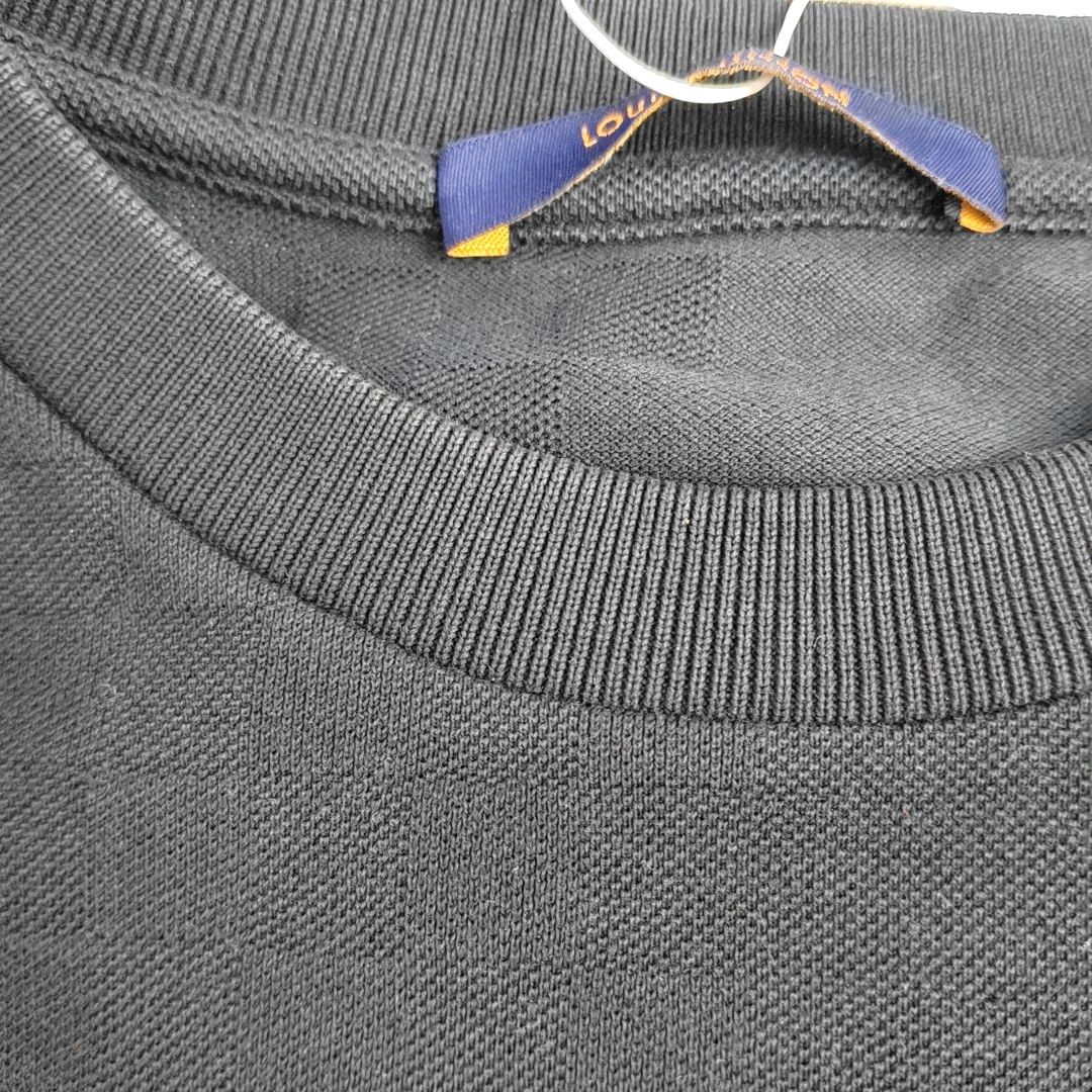 Louis Vuitton Louis Vuitton Textured Pocket T-Shirt Blue L Size US L / EU 52-54 / 3 - 5 Thumbnail