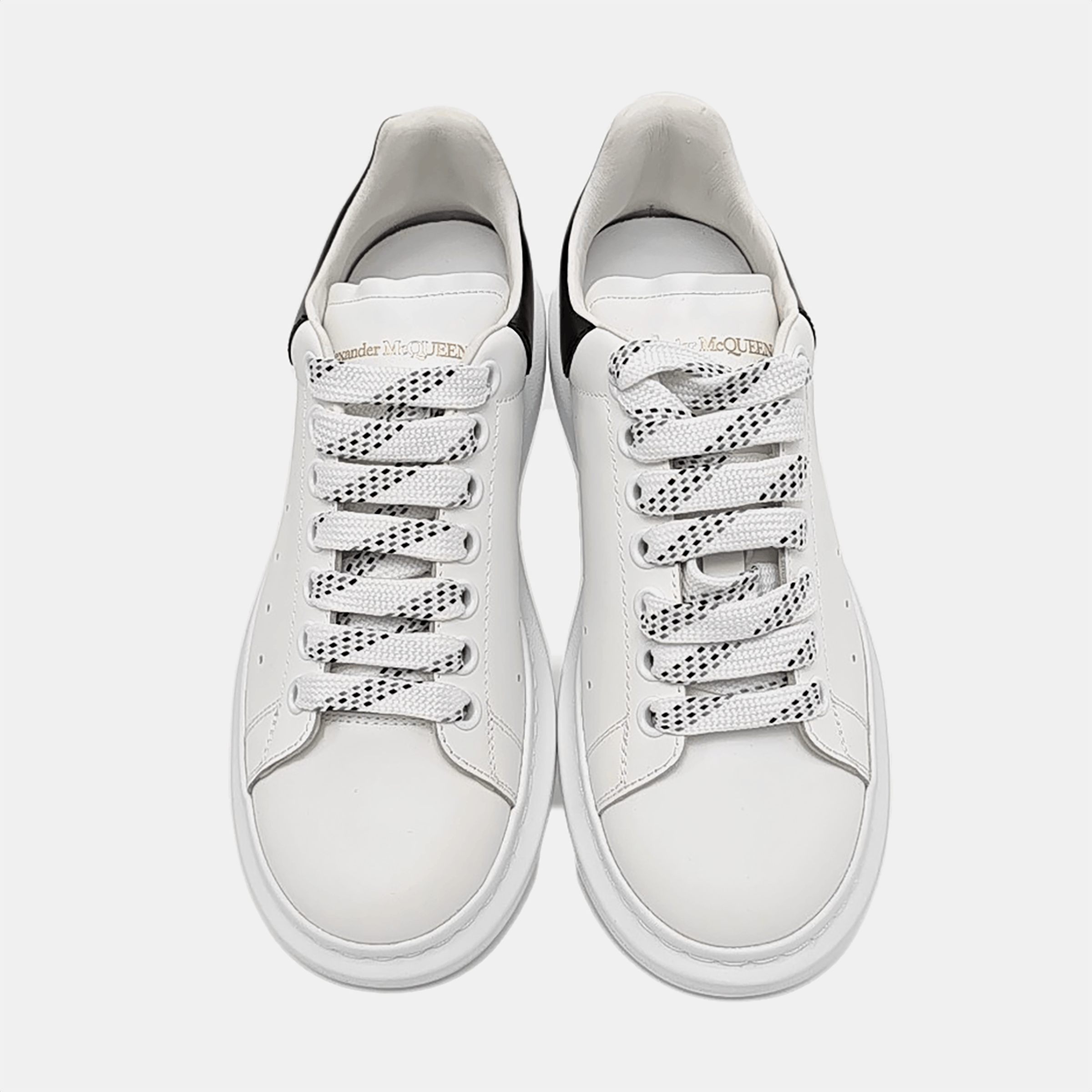 Alexander McQueen Alexander McQueen Leather Oversized Sneakers 39 Size US 6 / EU 39 - 3 Thumbnail