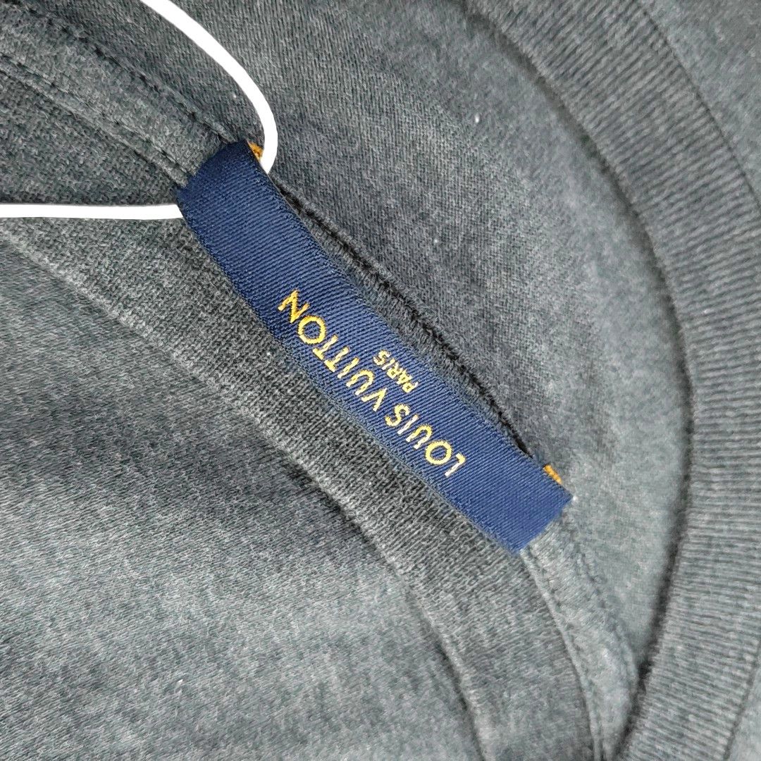 Louis Vuitton Louis Vuitton Dark Gray Cotton T-Shirt XS Size US XS / EU 42 / 0 - 6 Thumbnail