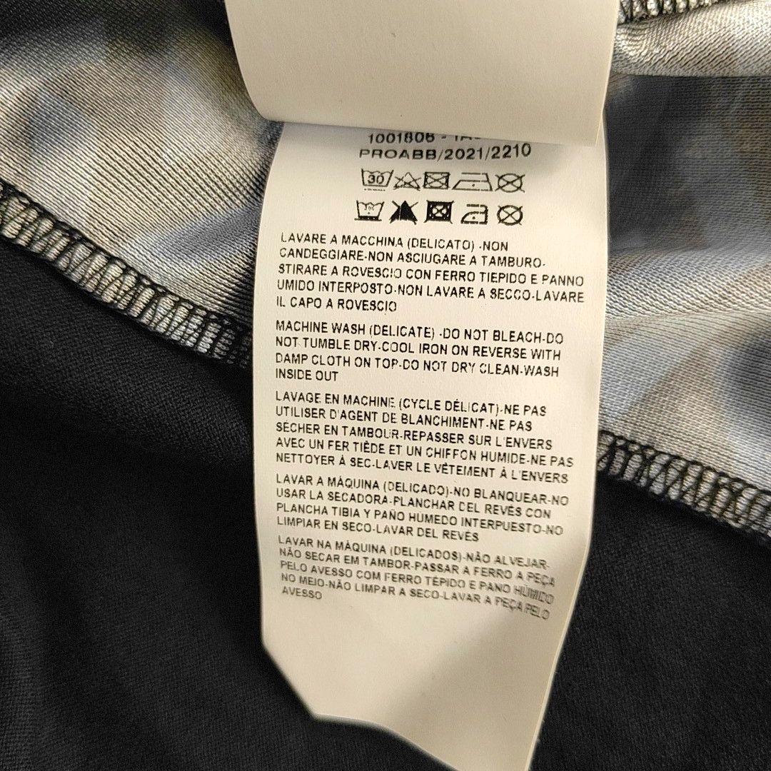 Versace Versace Logo Print Cotton T-Shirt Size M Size US M / EU 48-50 / 2 - 4 Thumbnail
