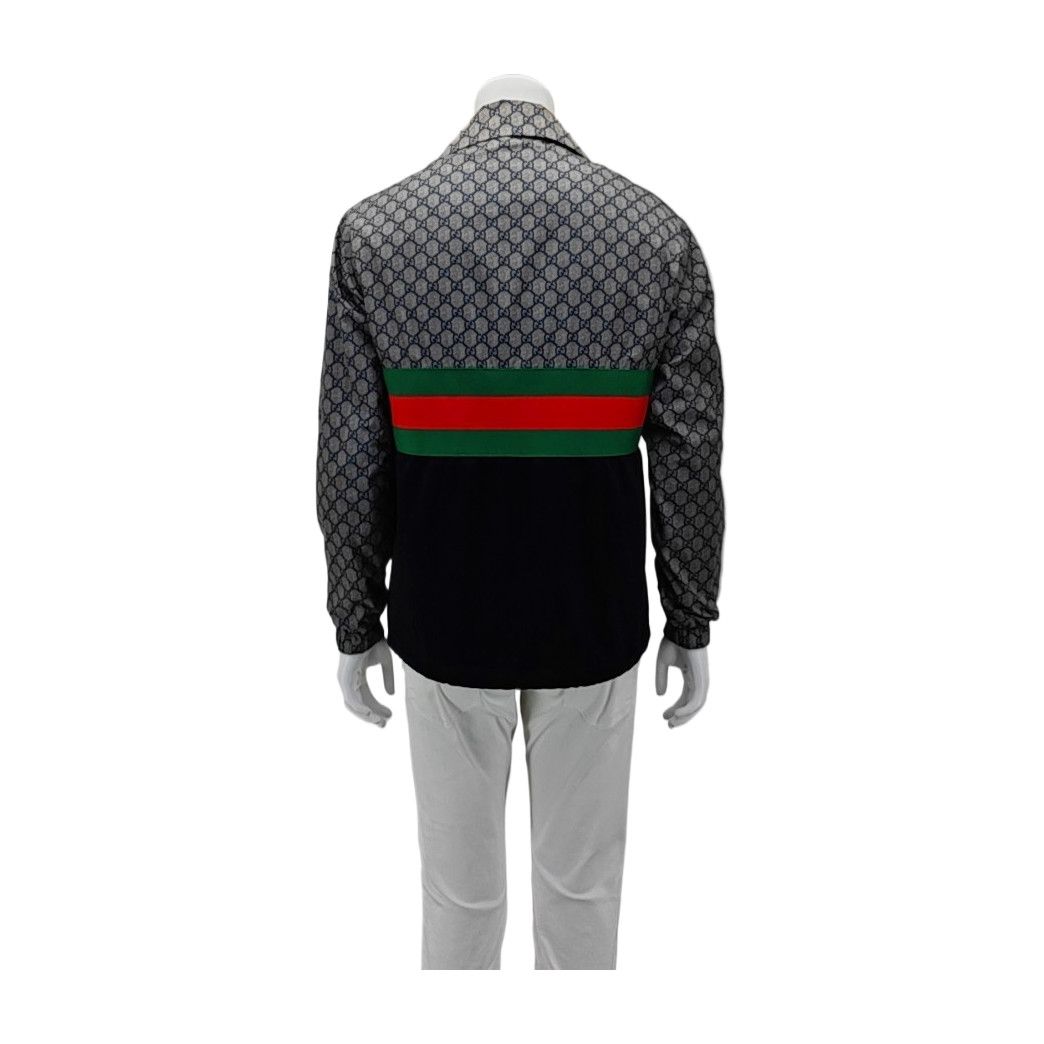 Gucci Gucci Monogram Web Stripe Zip Jacket XS Size US XS / EU 42 / 0 - 2 Thumbnail