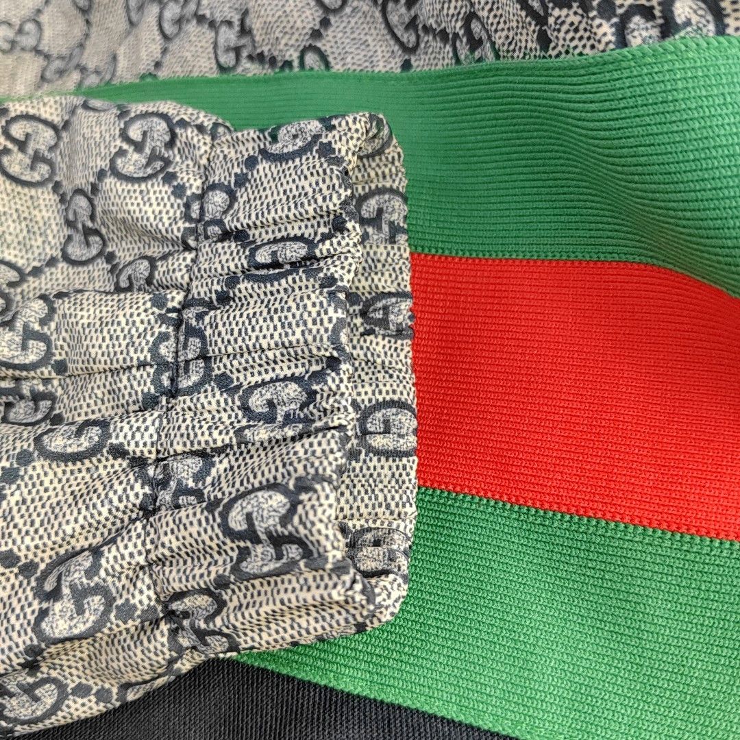 Gucci Gucci Monogram Web Stripe Zip Jacket XS Size US XS / EU 42 / 0 - 8 Thumbnail