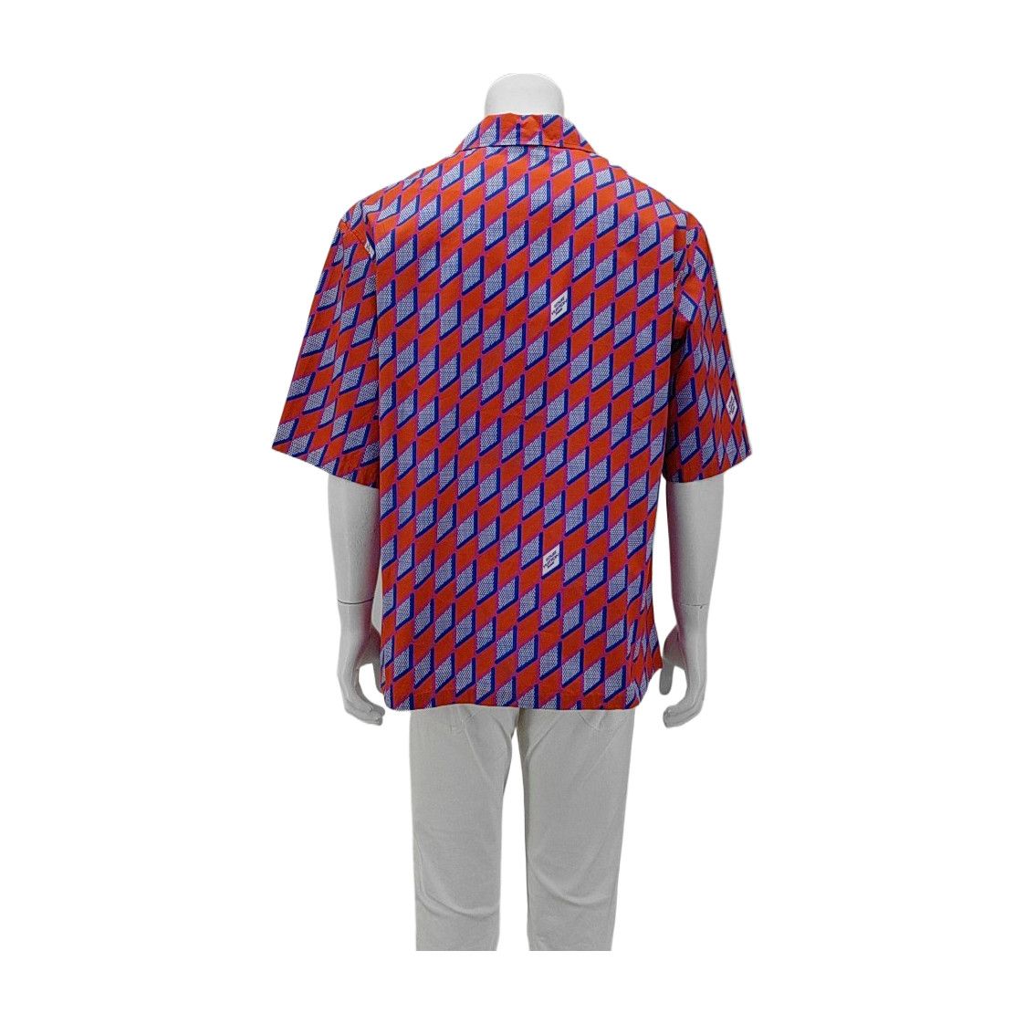 Louis Vuitton Louis Vuitton Geometric Diamond Print Shirt XL Size US XL / EU 56 / 4 - 2 Thumbnail