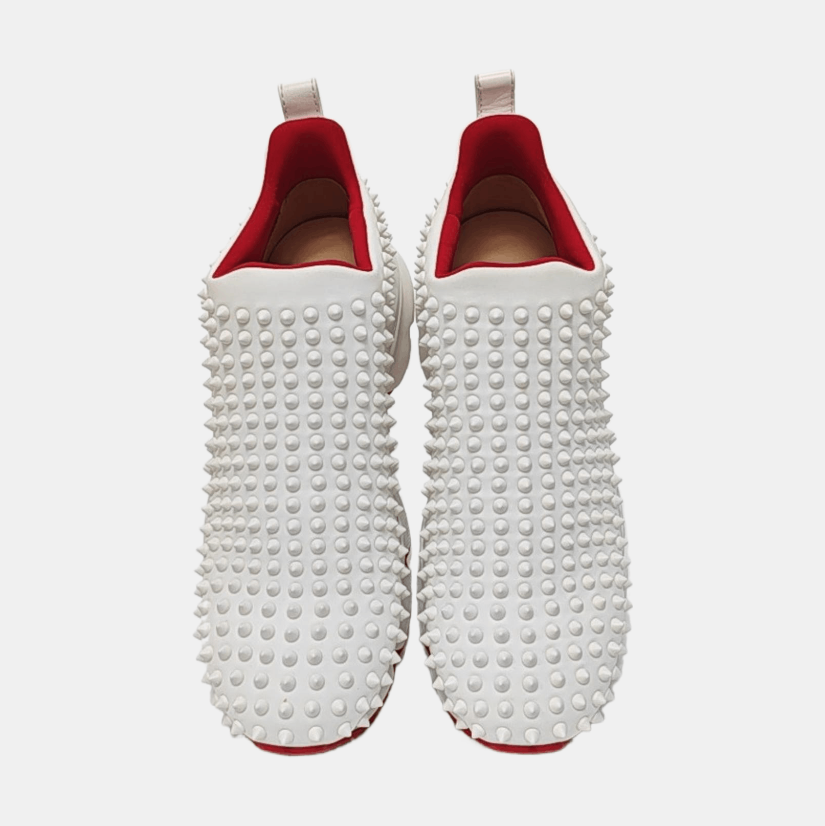 Christian Louboutin Christian Louboutin Spiked Low-Top Sneakers 41 Size US 8 / EU 41 - 3 Thumbnail