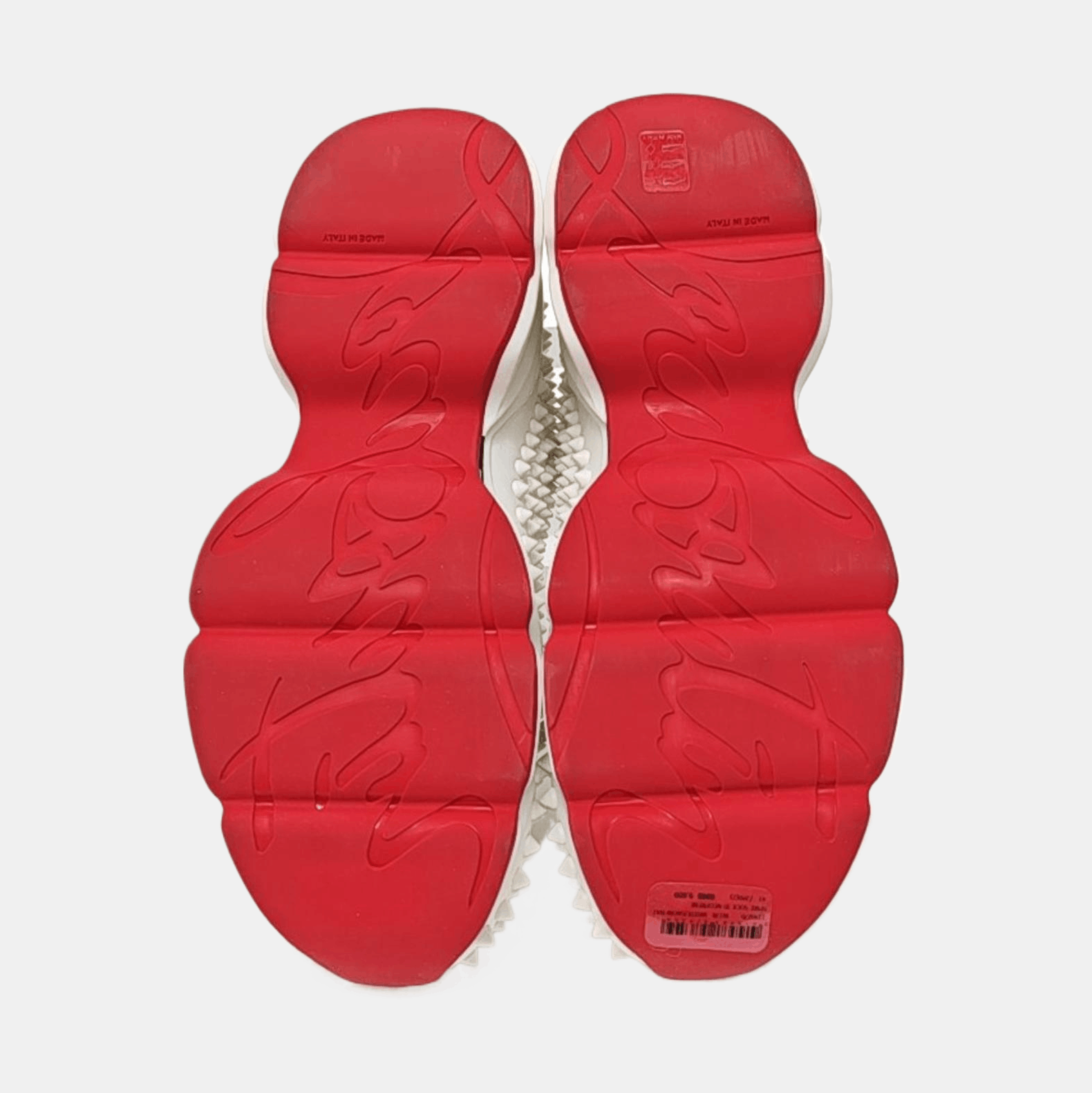 Christian Louboutin Christian Louboutin Spiked Low-Top Sneakers 41 Size US 8 / EU 41 - 5 Thumbnail