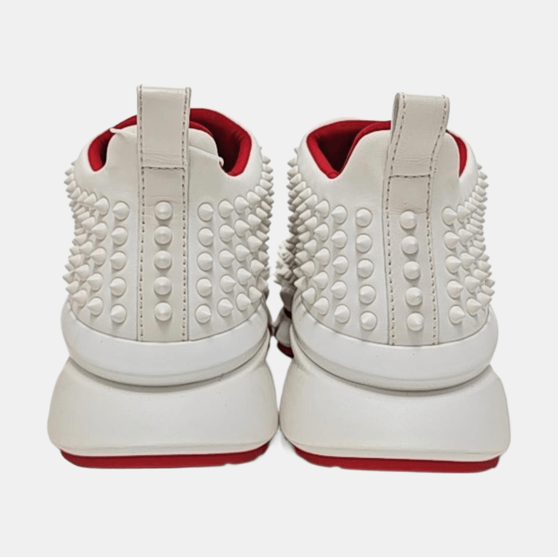 Christian Louboutin Christian Louboutin Spiked Low-Top Sneakers 41 Size US 8 / EU 41 - 4 Thumbnail