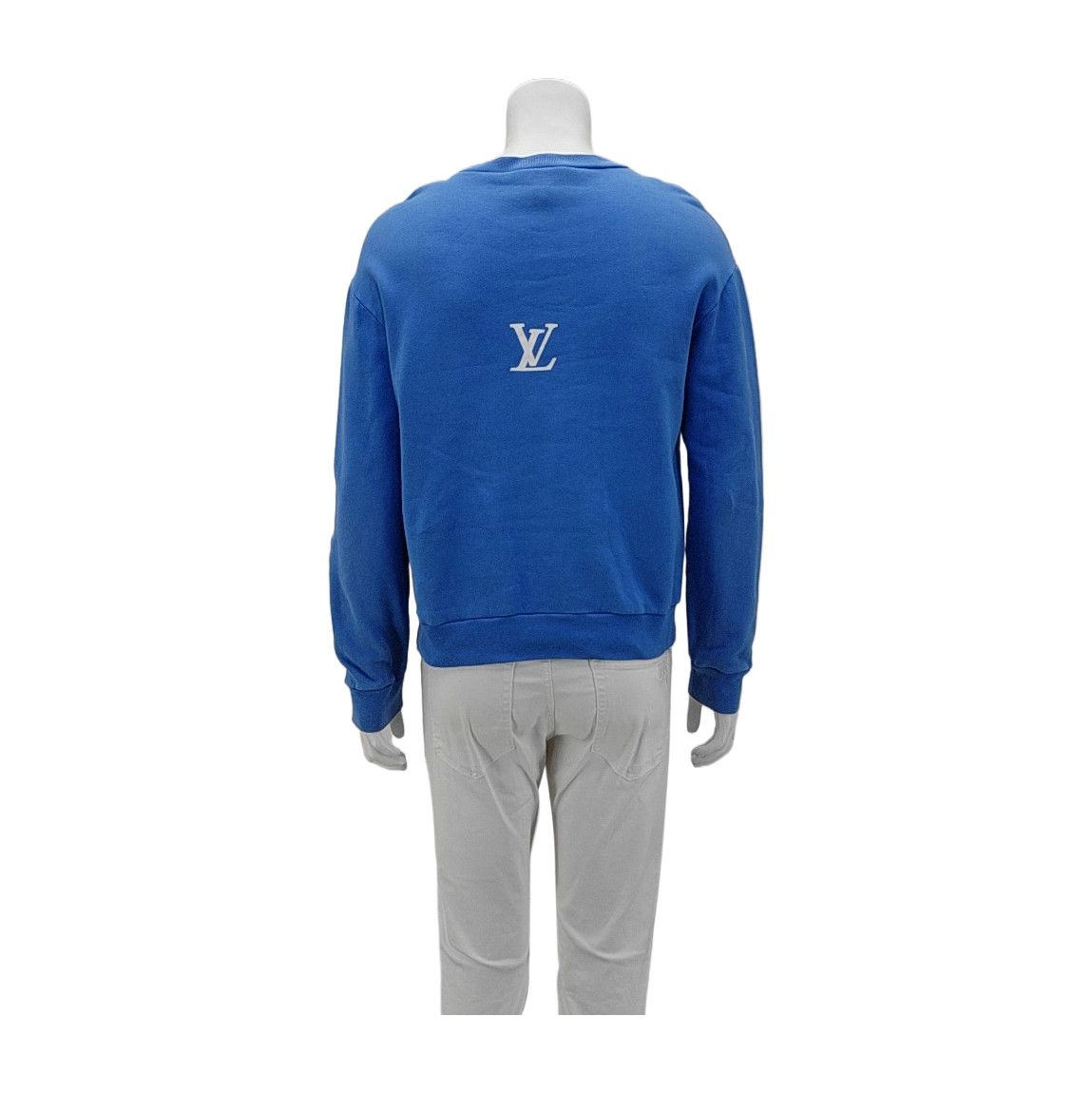 Louis Vuitton Louis Vuitton Logo Print Sweatshirt US M Size US M / EU 48-50 / 2 - 2 Thumbnail