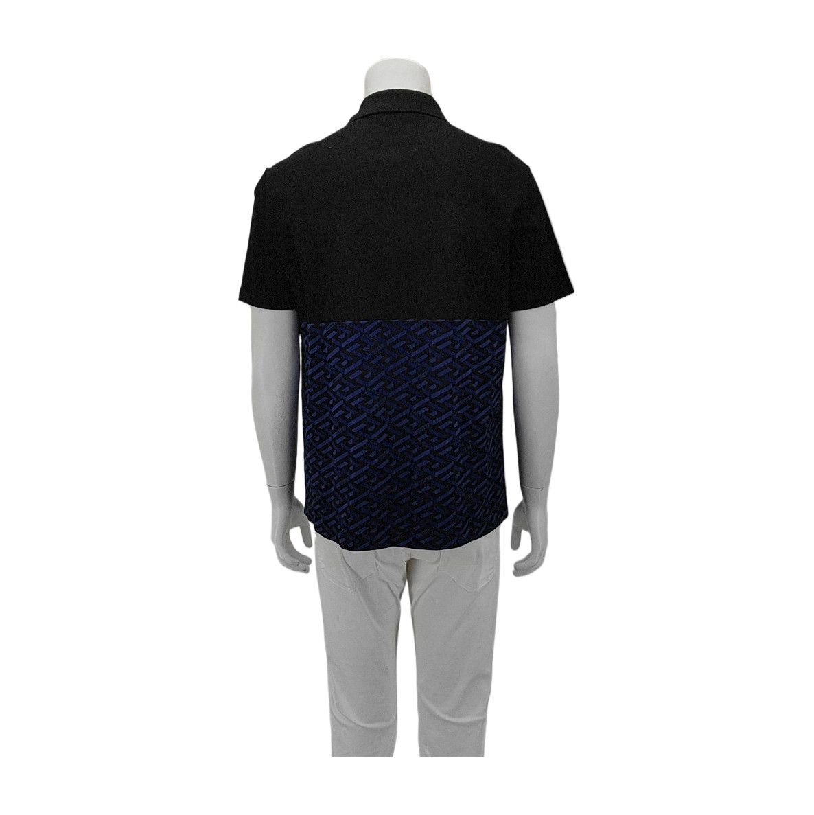 Versace Versace Greca Monogram Polo Shirt L Size US L / EU 52-54 / 3 - 2 Thumbnail