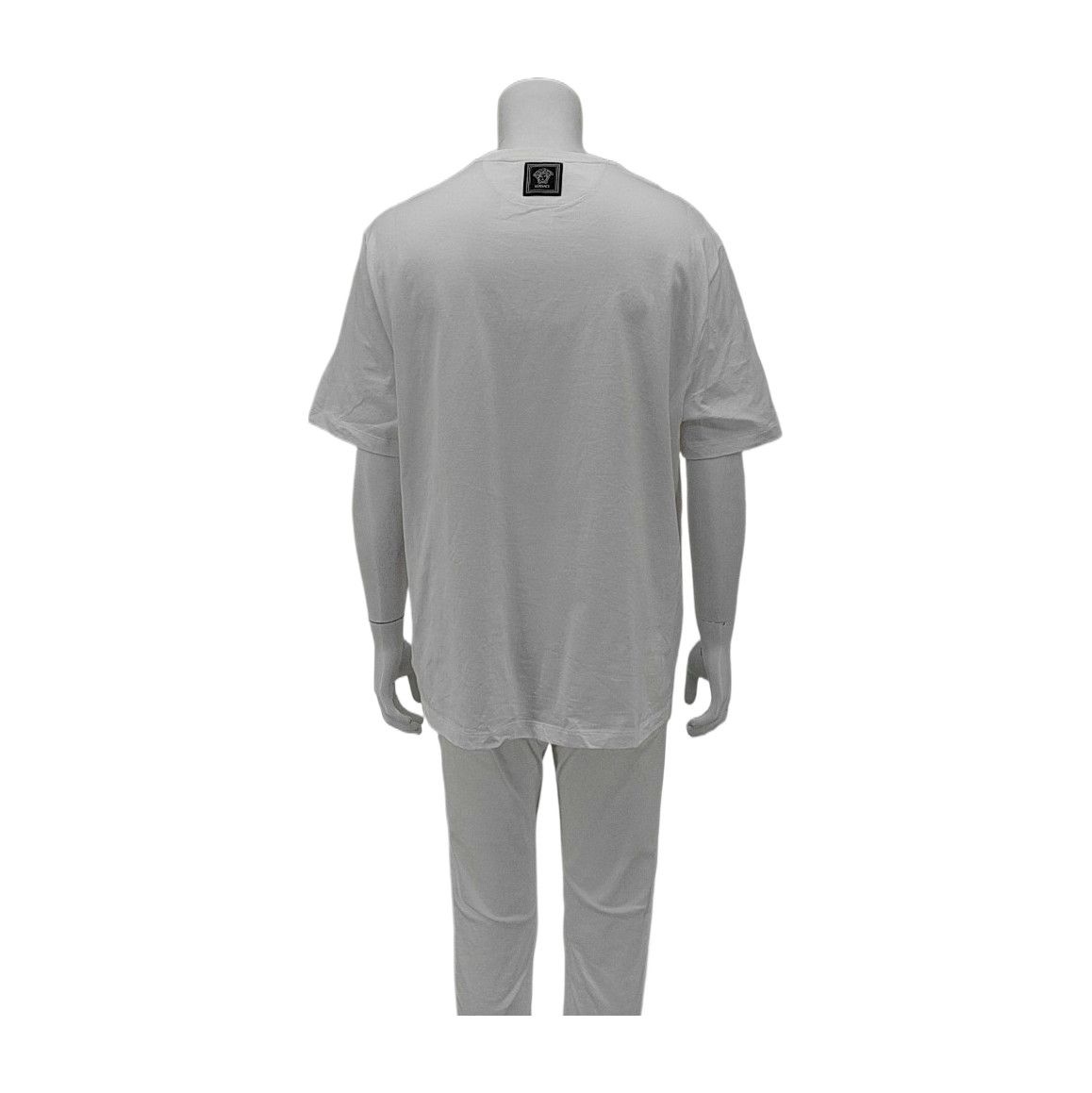 Versace Versace White Cotton Pocket T-Shirt XXL Size US XXL / EU 58 / 5 - 2 Thumbnail
